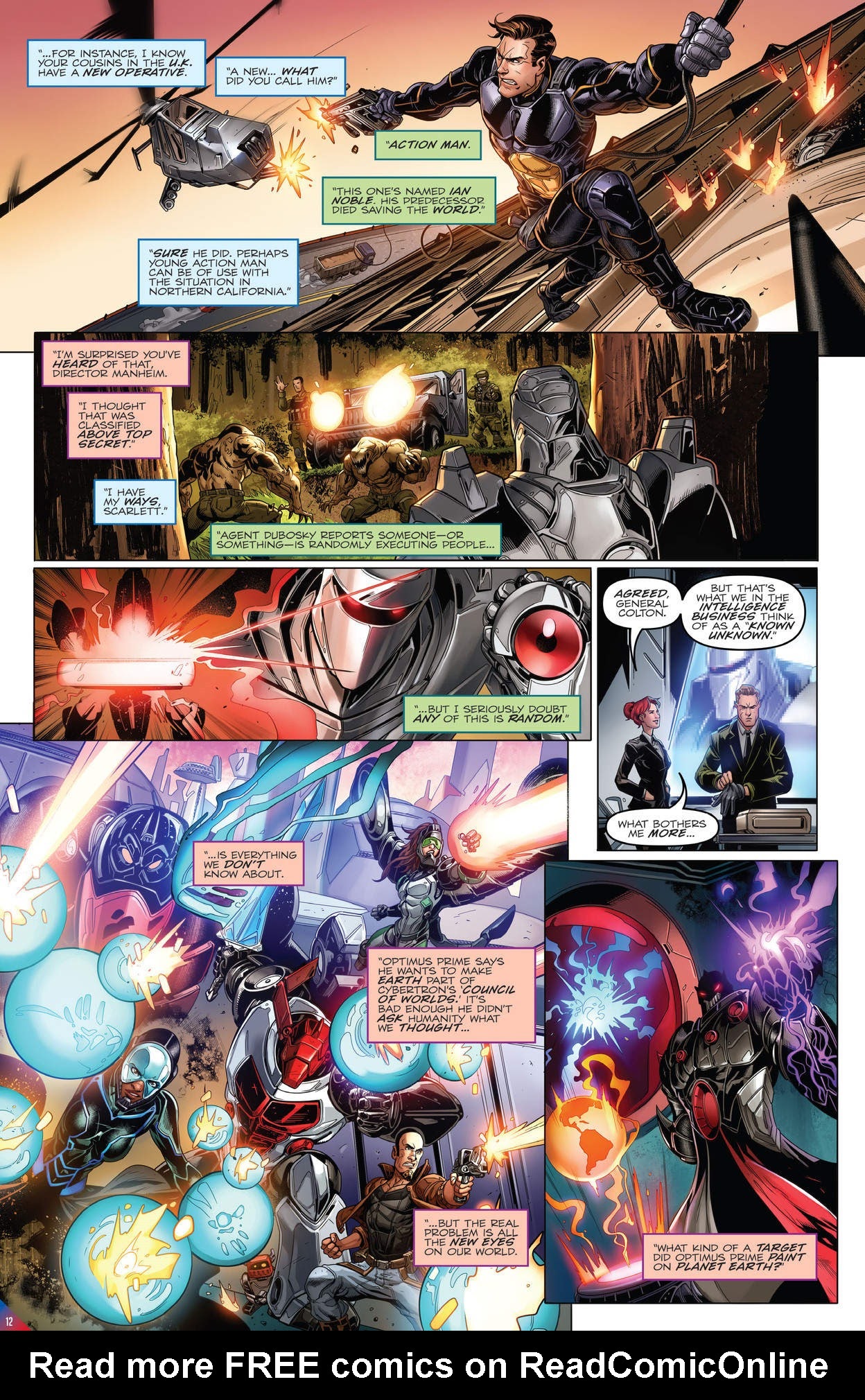 Read online Transformers: The IDW Collection Phase Three comic -  Issue # TPB 1 (Part 1) - 12