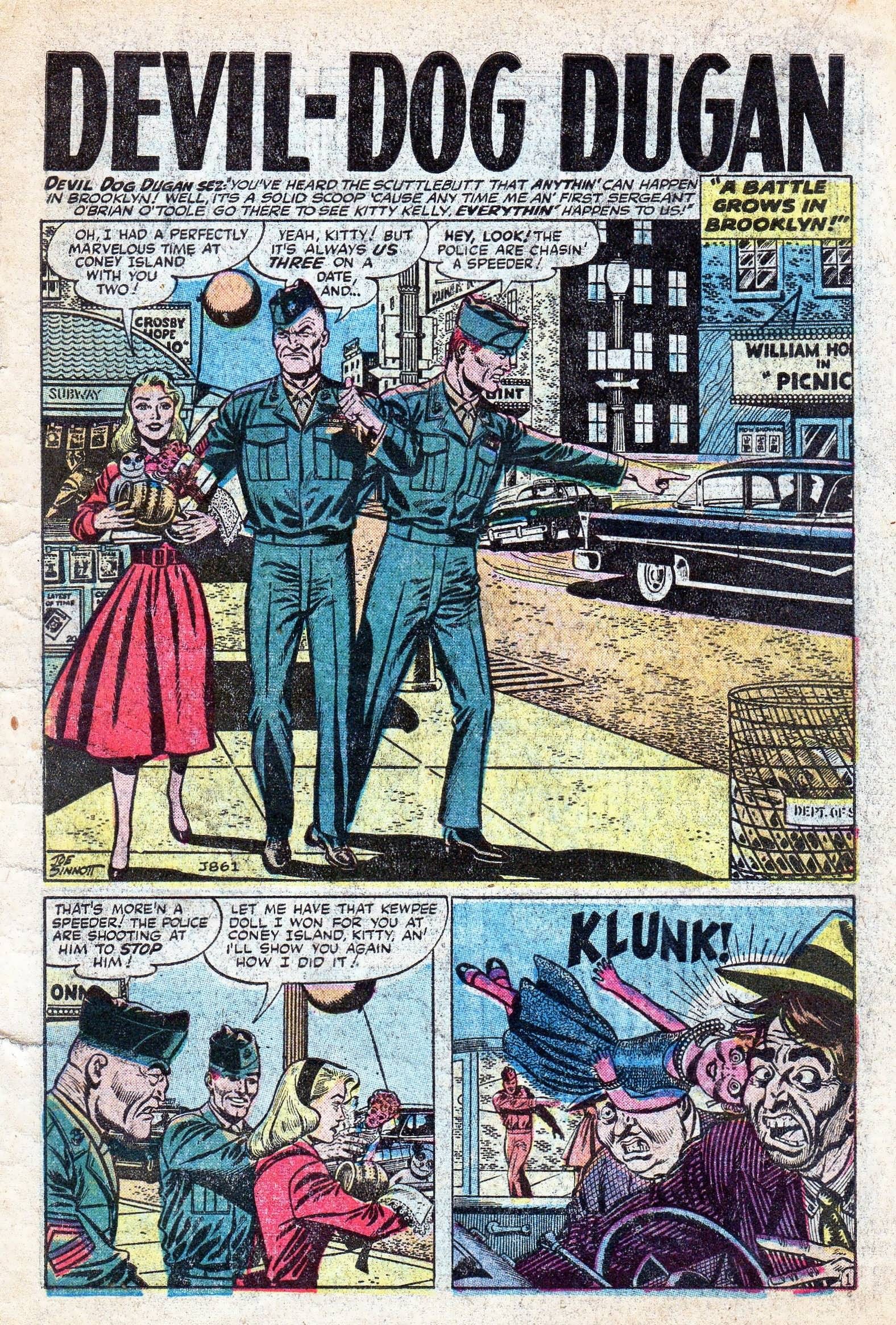 Read online Devil Dog Dugan comic -  Issue #2 - 3