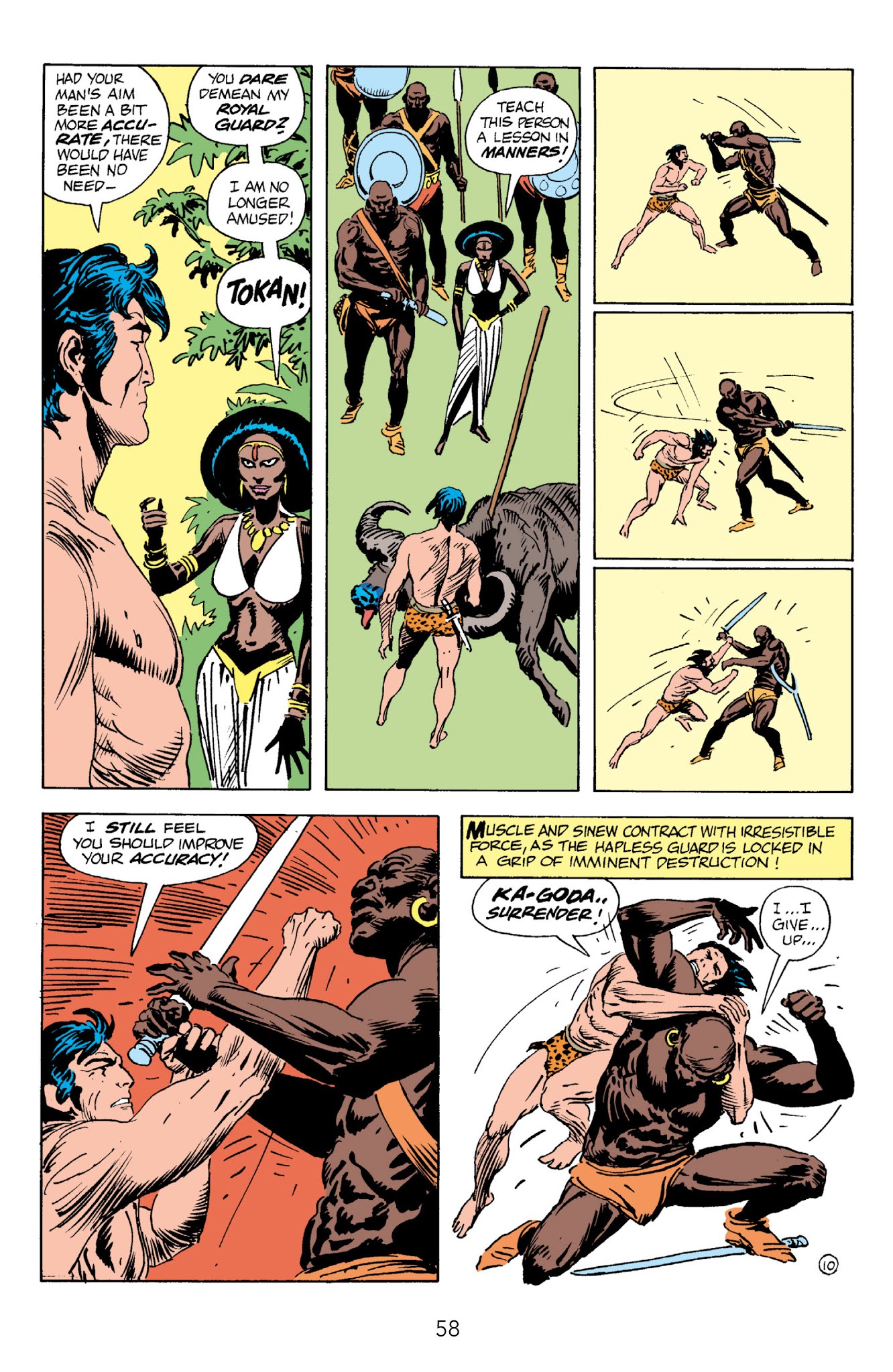 Read online Edgar Rice Burroughs' Tarzan The Joe Kubert Years comic -  Issue # TPB 2 (Part 1) - 59