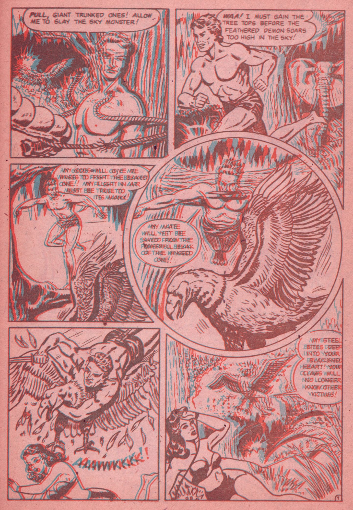 Read online Jungle Thrills 3-D comic -  Issue # Full - 18