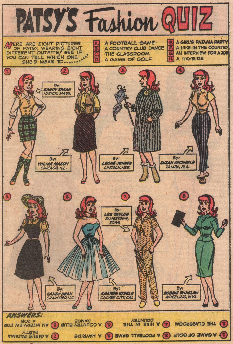 Read online Patsy Walker's Fashion Parade comic -  Issue # Full - 53