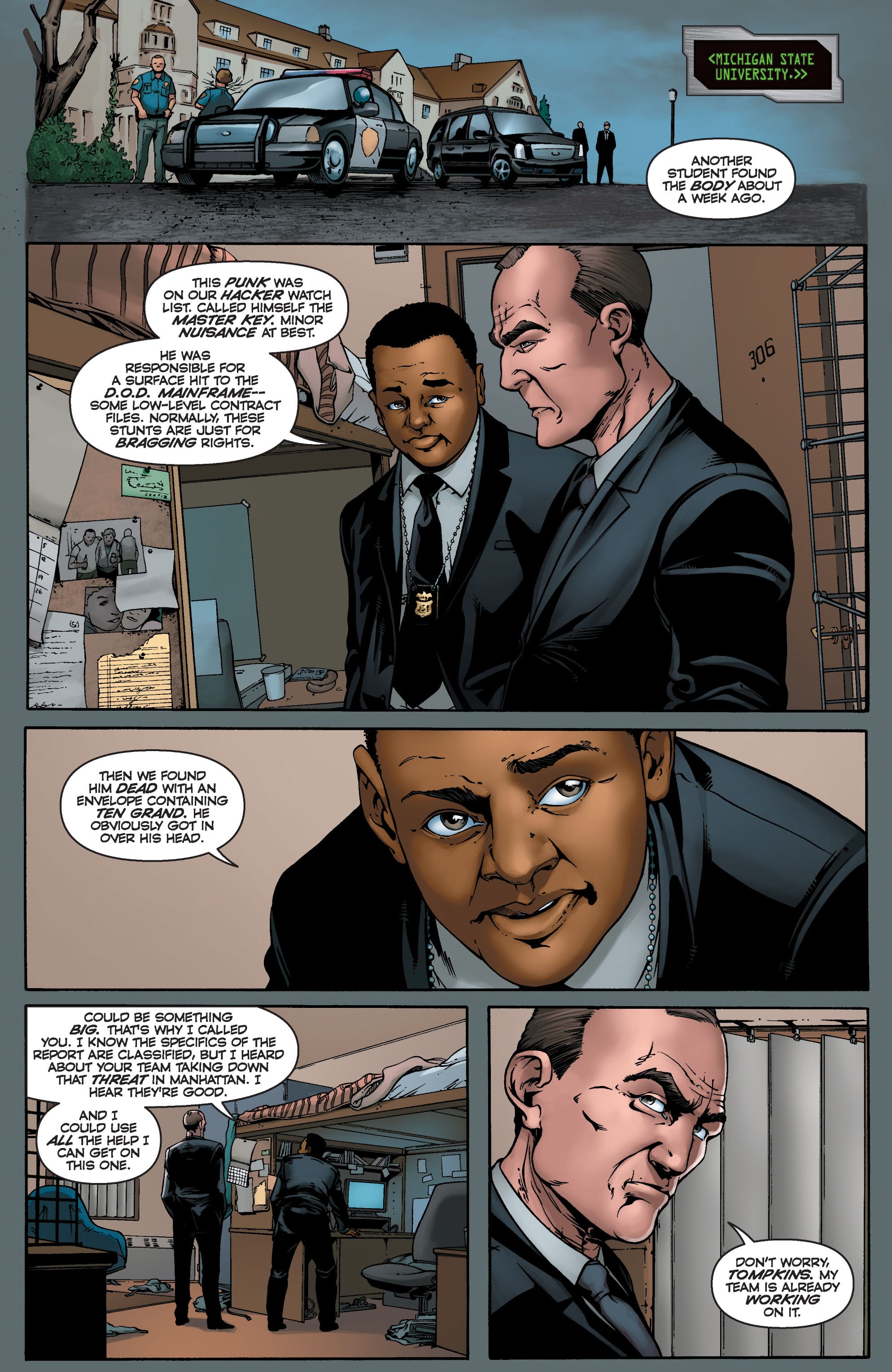 Read online Mindfield comic -  Issue #2 - 10