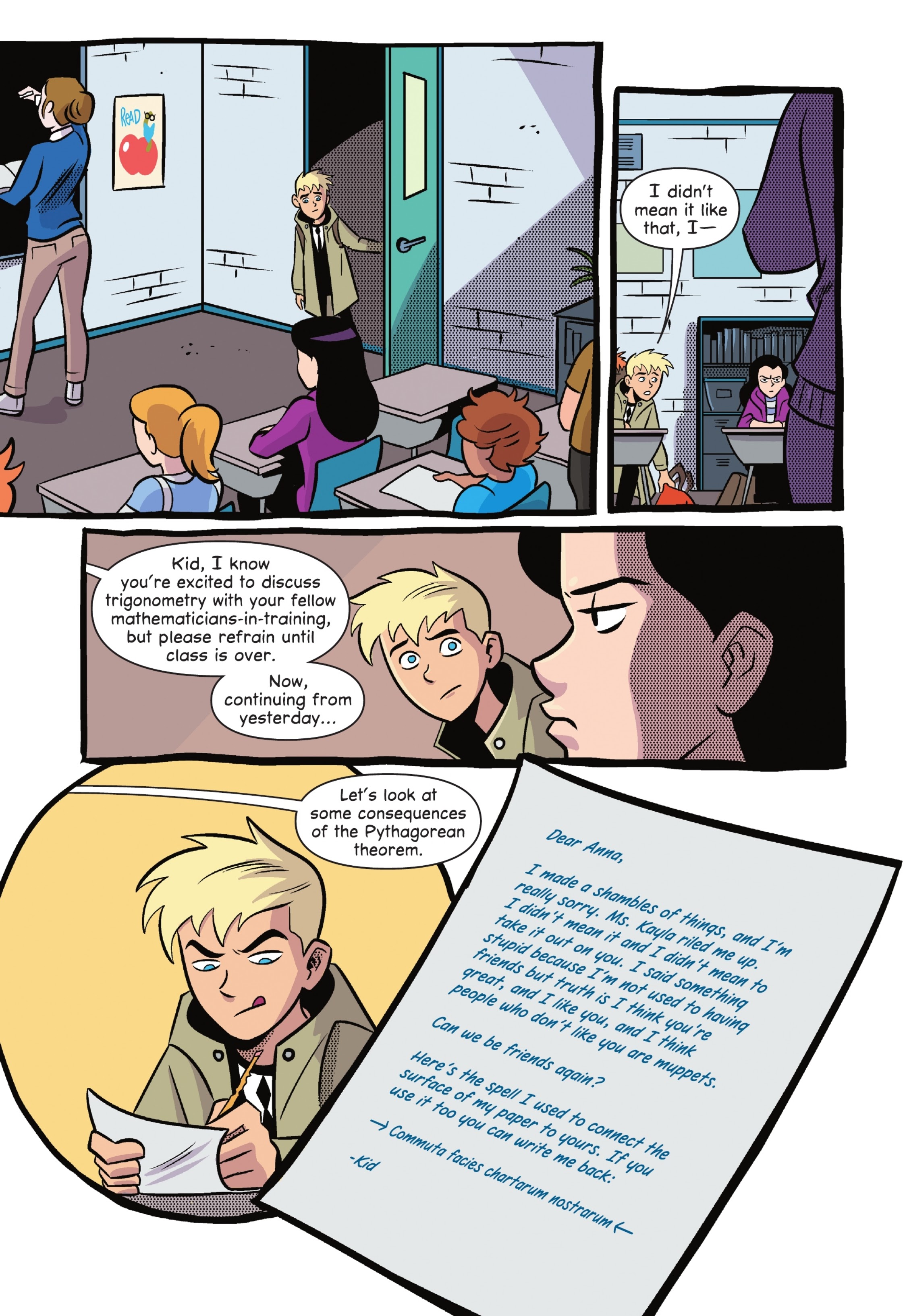 Read online The Mystery of the Meanest Teacher: A Johnny Constantine Graphic Novel comic -  Issue # TPB (Part 1) - 53