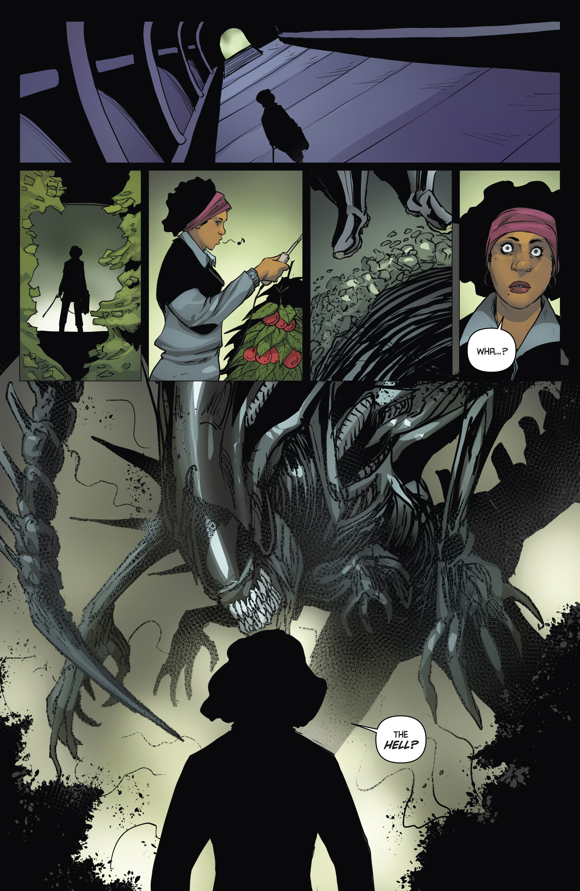 Read online Aliens/Vampirella comic -  Issue #3 - 24
