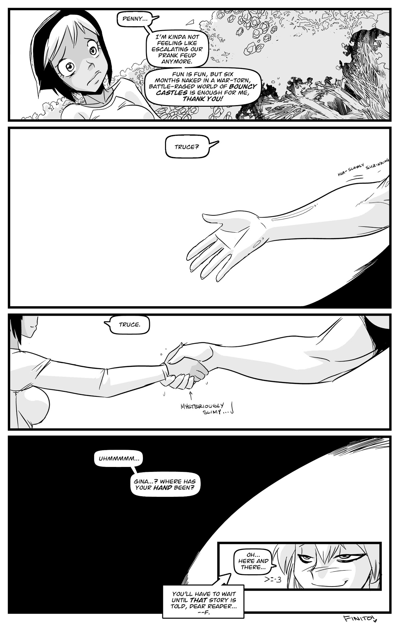 Read online Gold Digger: Gina vs. Penny comic -  Issue # Full - 26