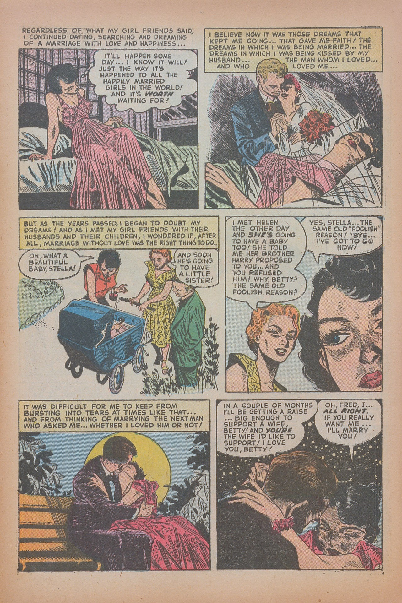 Read online Love Romances comic -  Issue #39 - 29