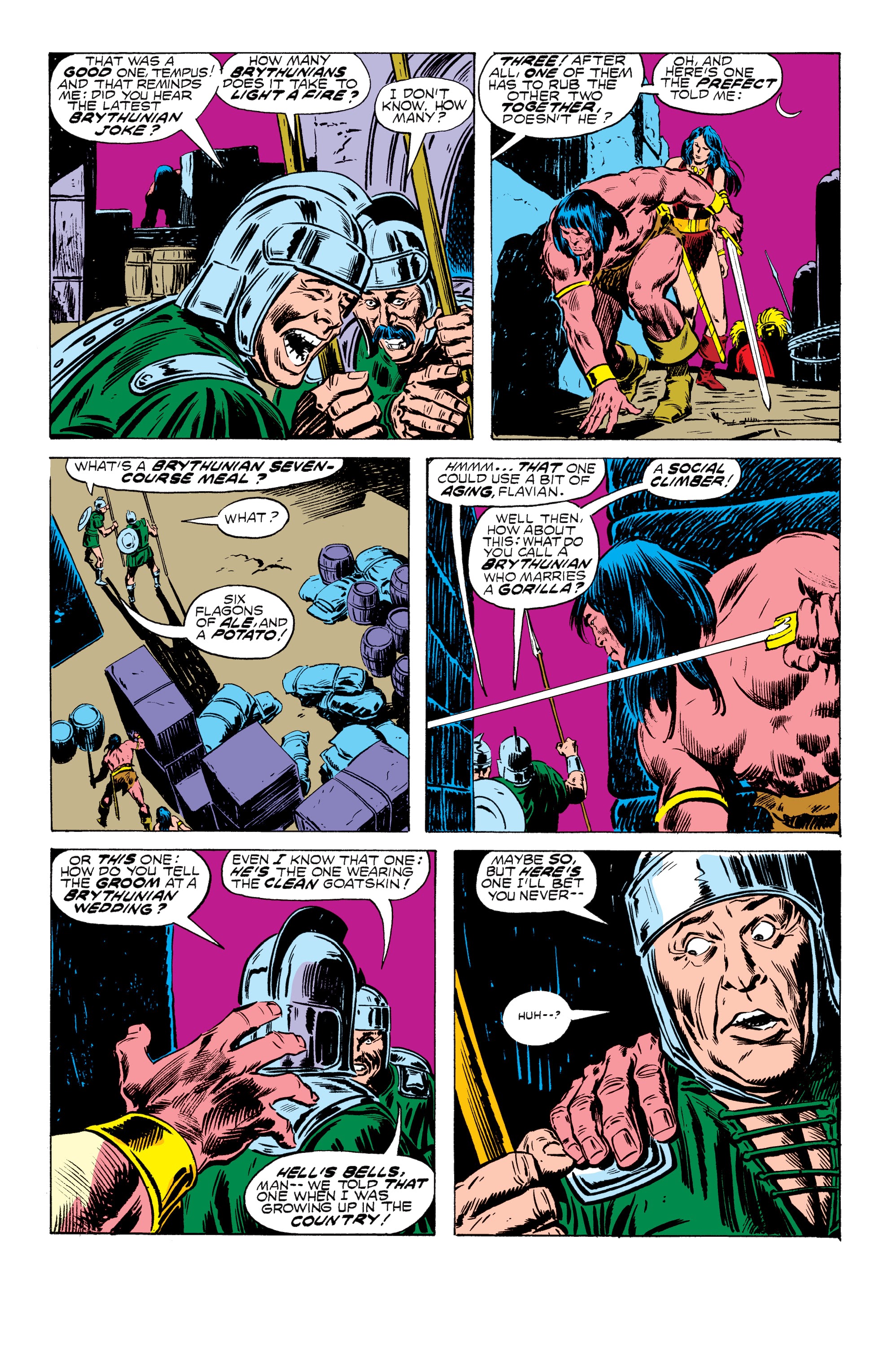 Read online Conan the Barbarian Epic Collection: The Original Marvel Years - Of Once and Future Kings comic -  Issue # TPB (Part 2) - 19