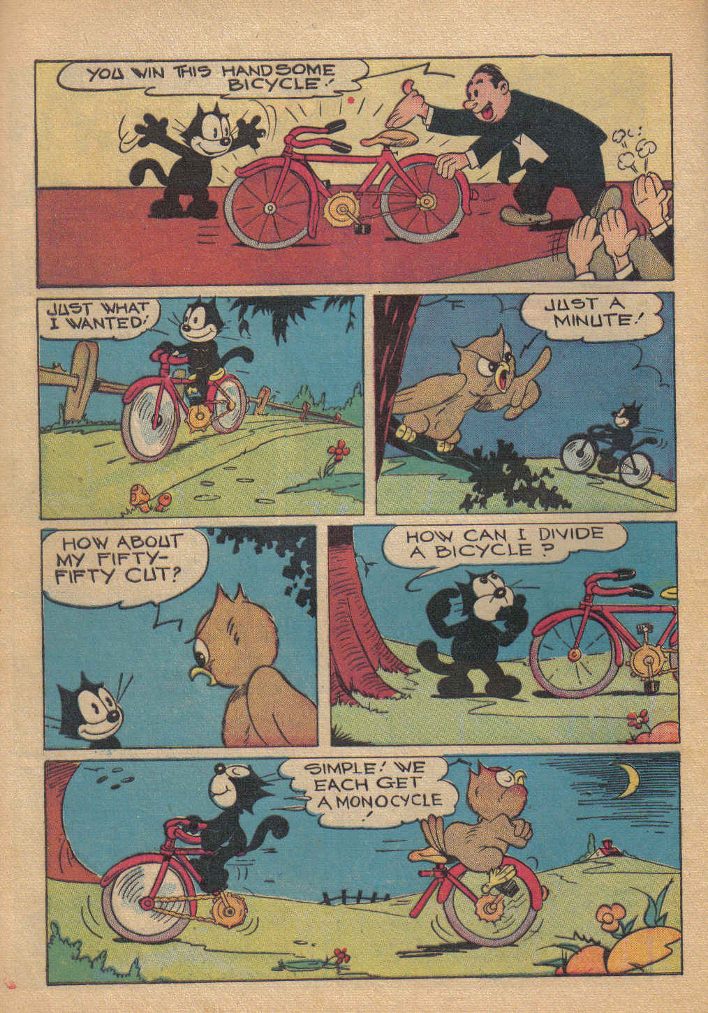 Read online Felix the Cat (1948) comic -  Issue #5 - 42
