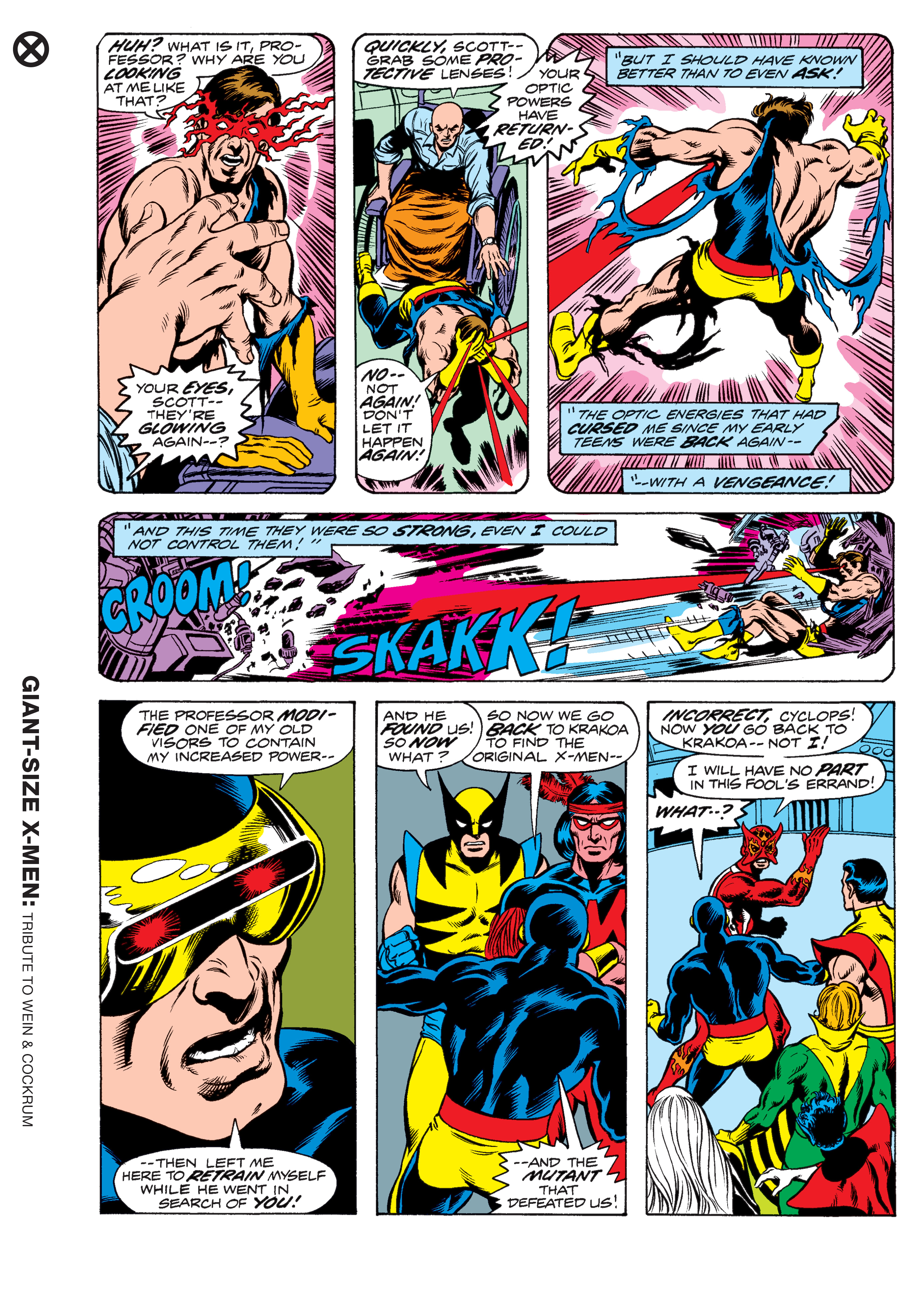 Read online Giant-Size X-Men: Tribute To Wein & Cockrum Gallery Edition comic -  Issue # TPB (Part 1) - 61