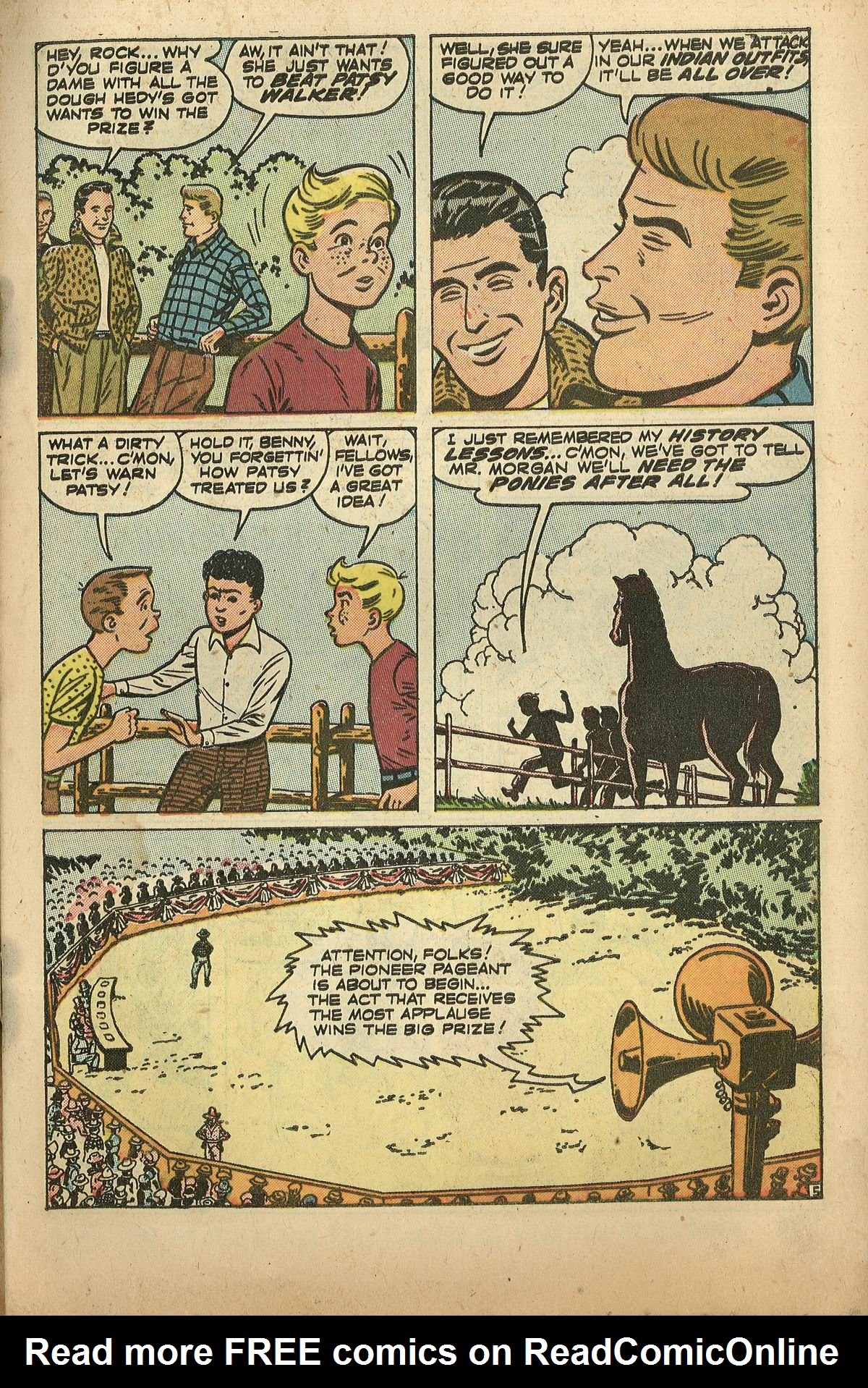 Read online Patsy and Hedy comic -  Issue #27 - 7