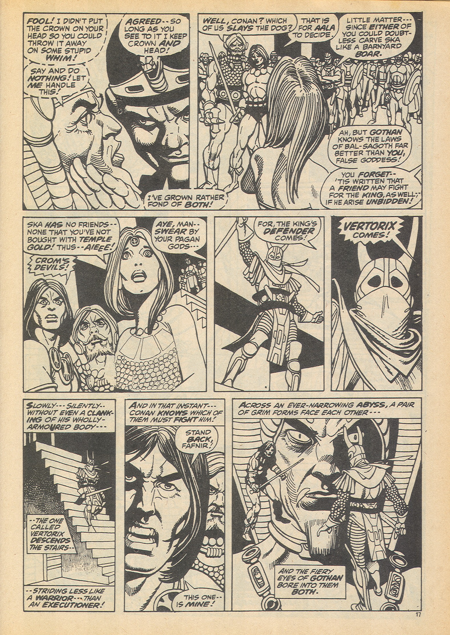 Read online The Savage Sword of Conan (1975) comic -  Issue #17 - 17