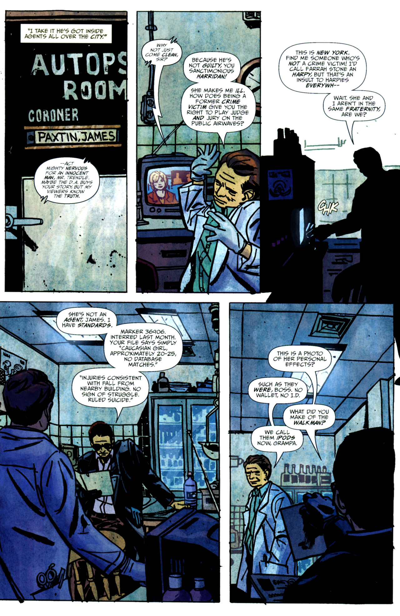 Read online Potter's Field comic -  Issue #1 - 9