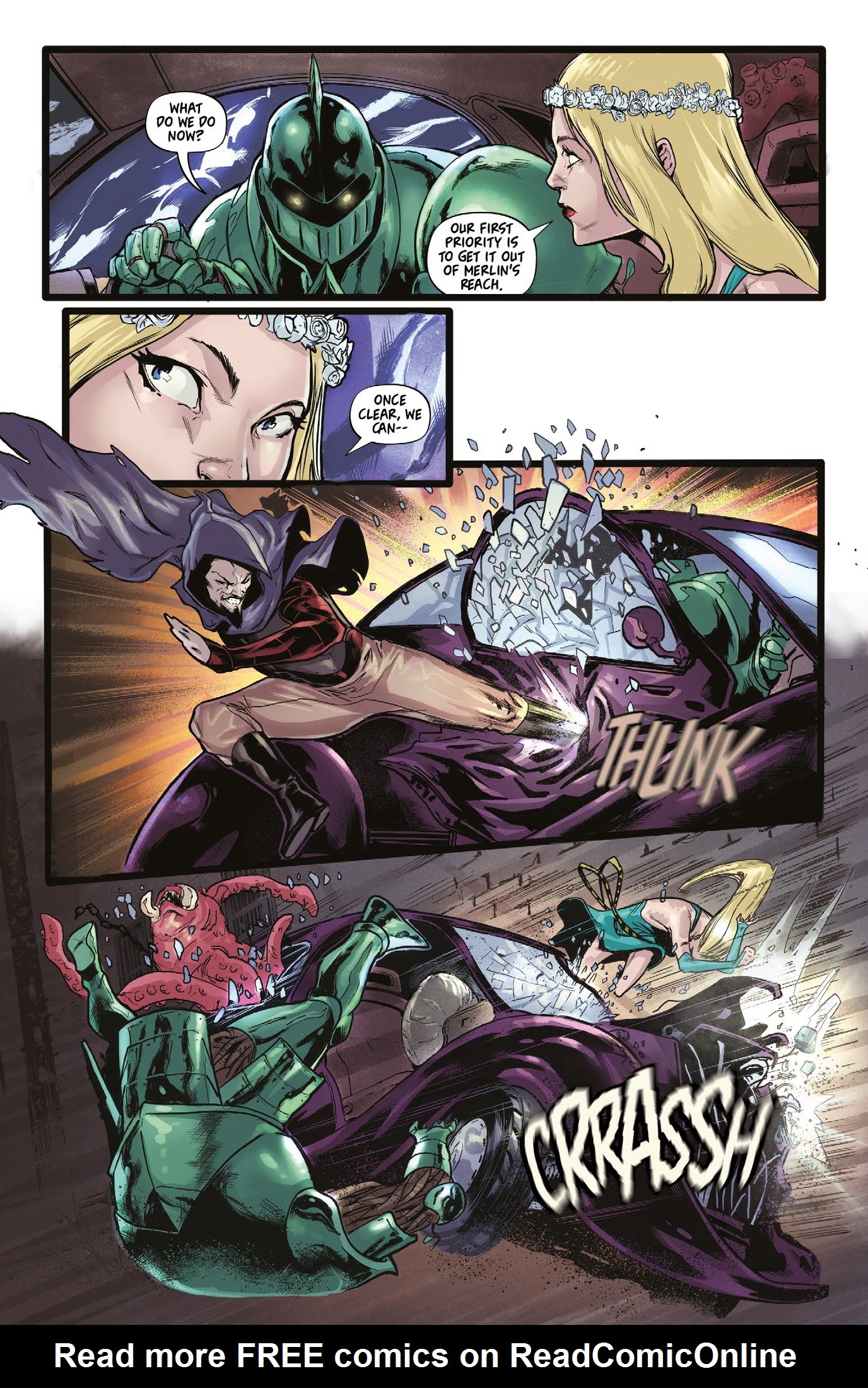 Read online Le Fay comic -  Issue #4 - 11