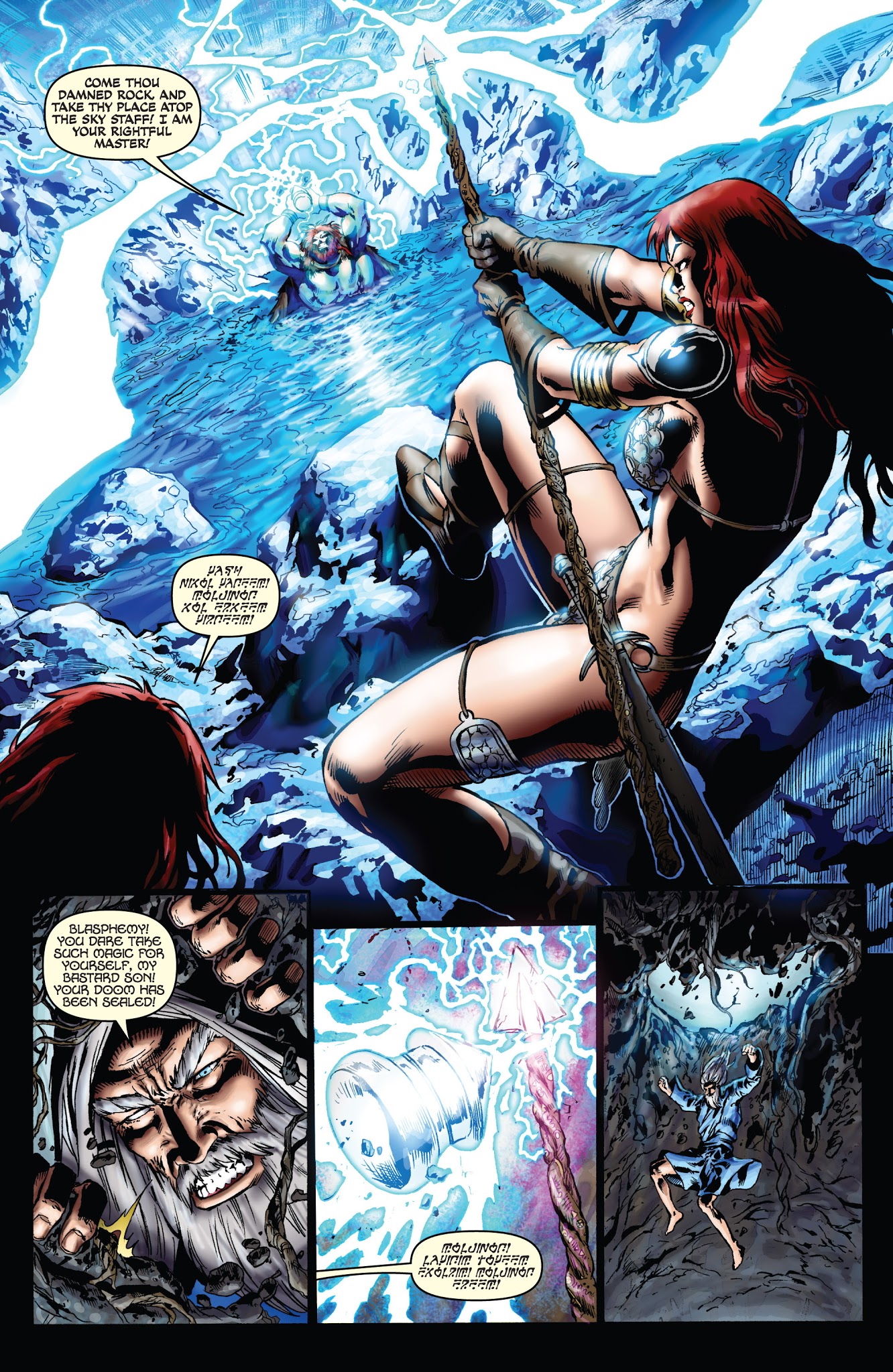 Read online Red Sonja: Wrath of the Gods comic -  Issue #5 - 8