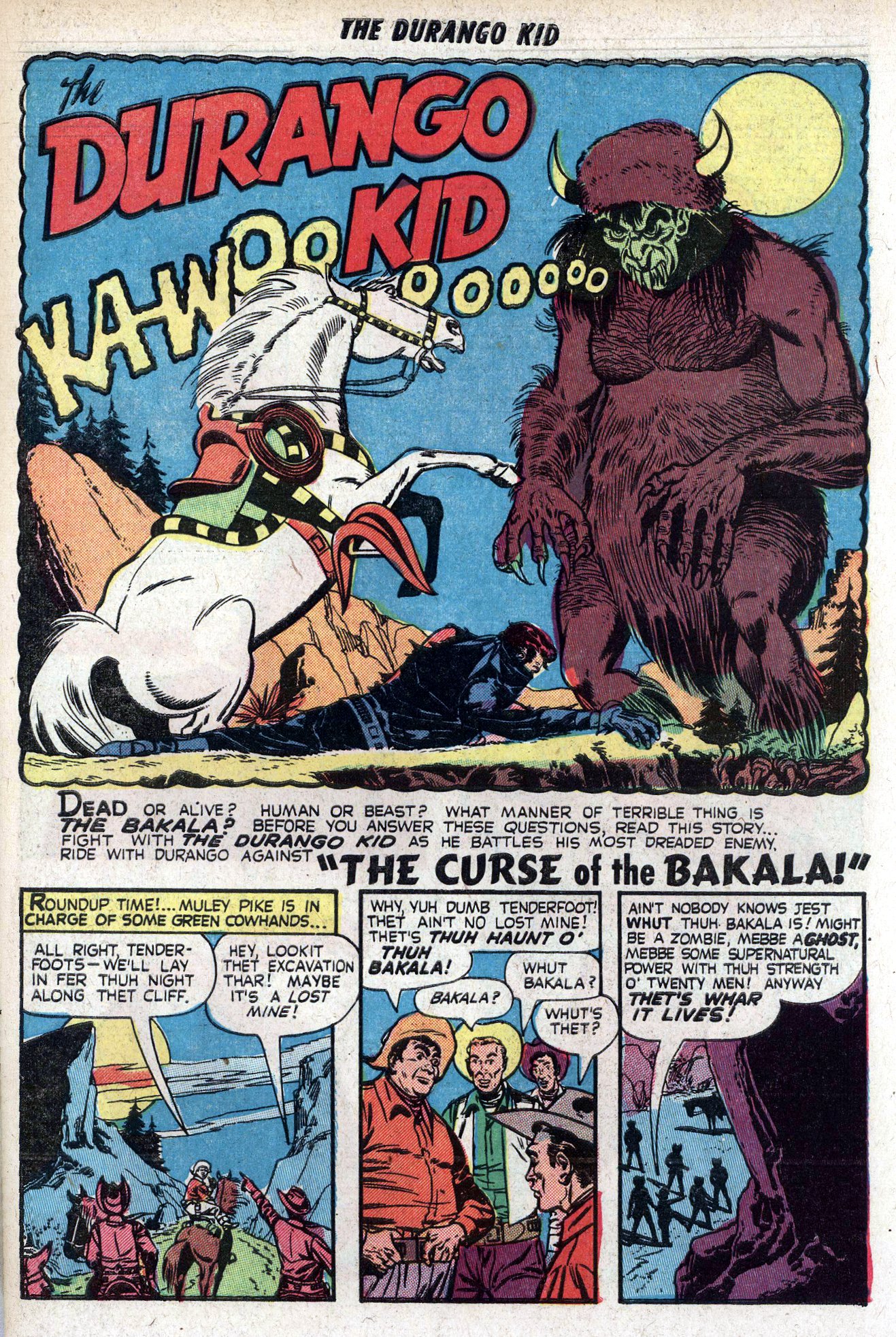 Read online Charles Starrett as The Durango Kid comic -  Issue #15 - 3