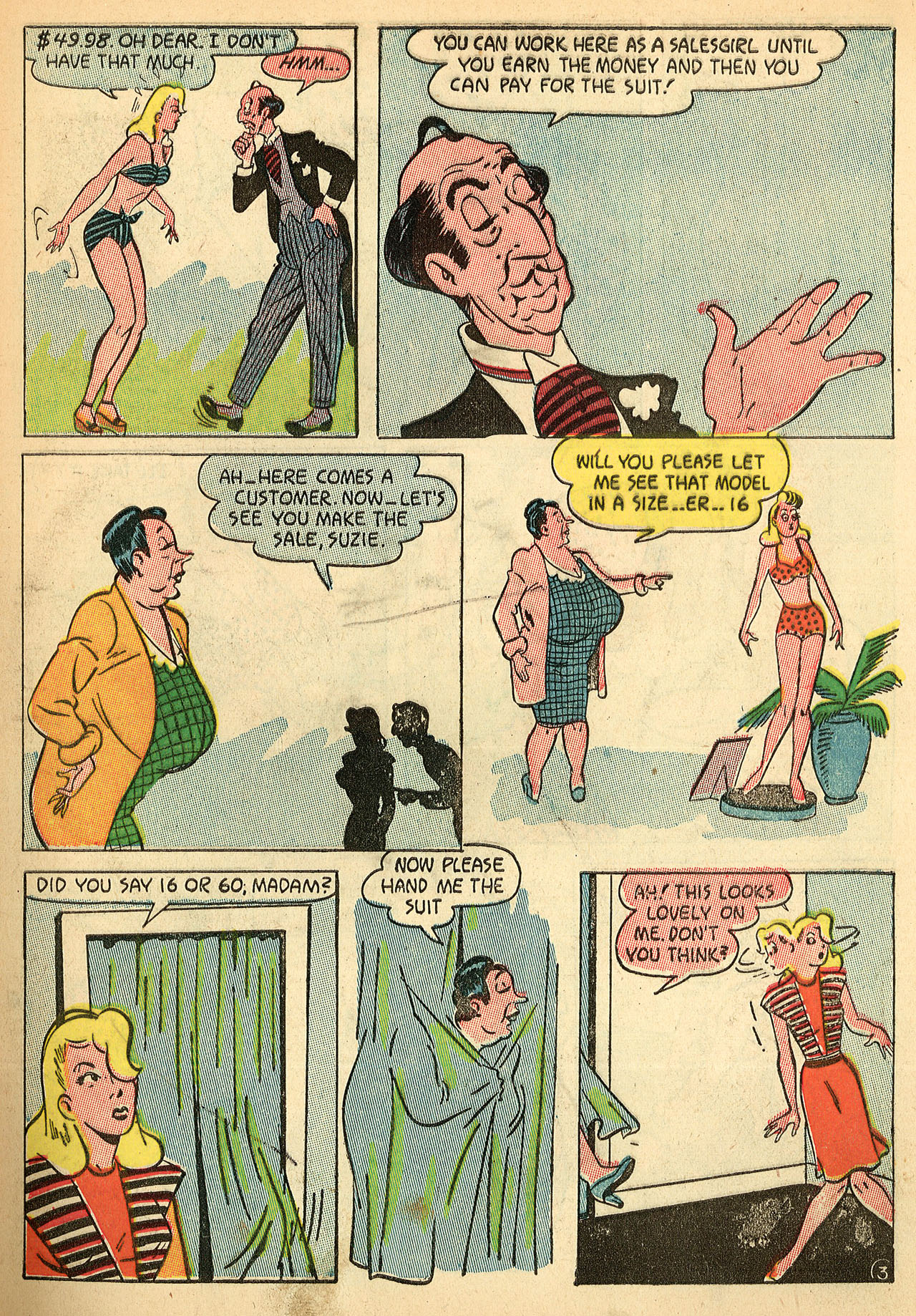 Read online Suzie Comics comic -  Issue #56 - 5