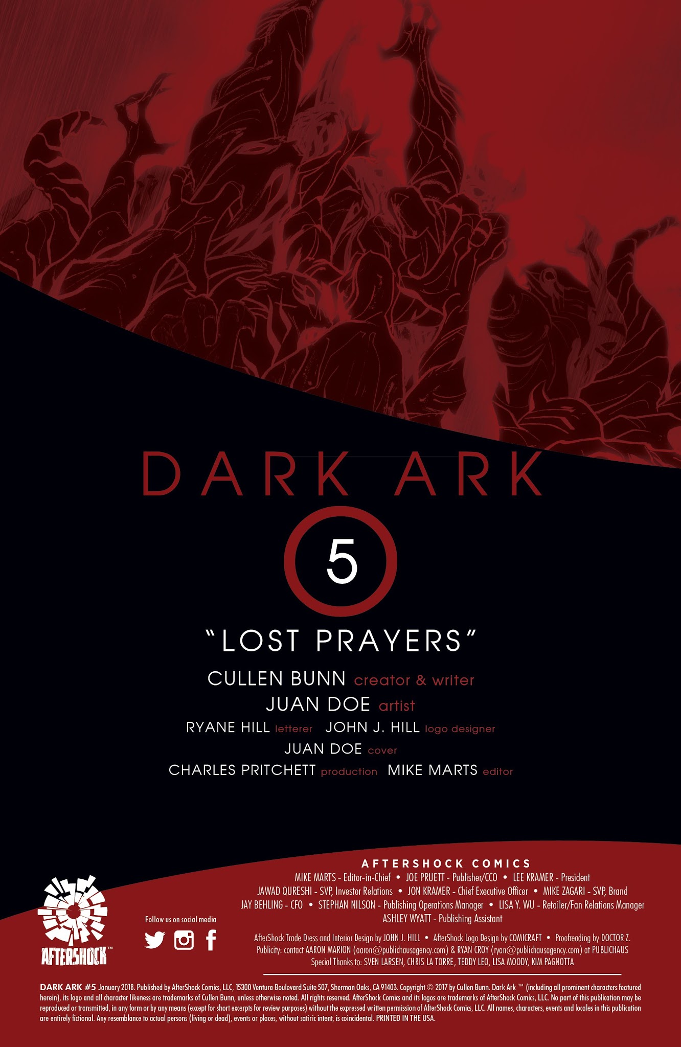 Read online Dark Ark comic -  Issue #5 - 2