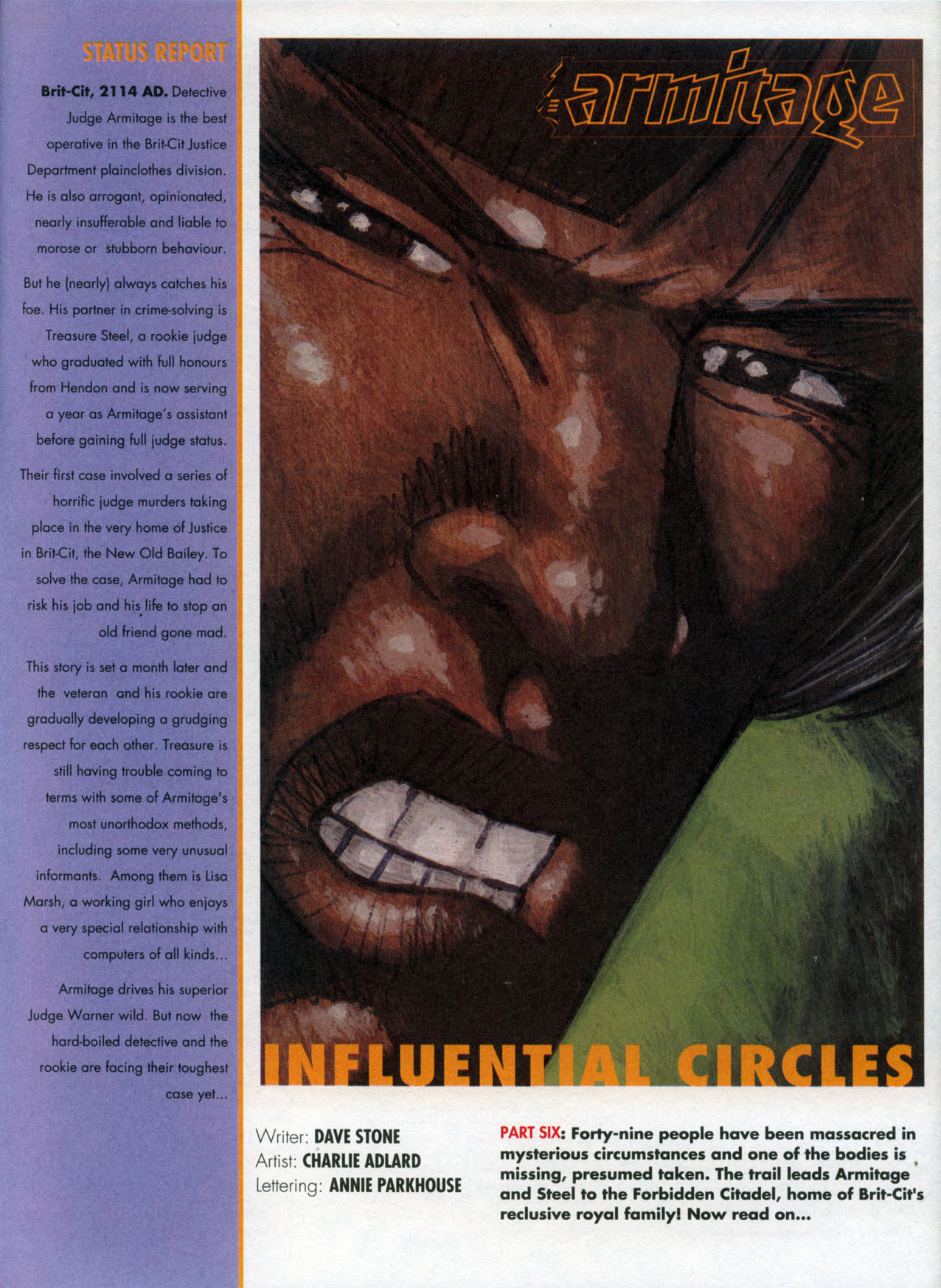 Read online Judge Dredd: The Megazine (vol. 2) comic -  Issue #15 - 26