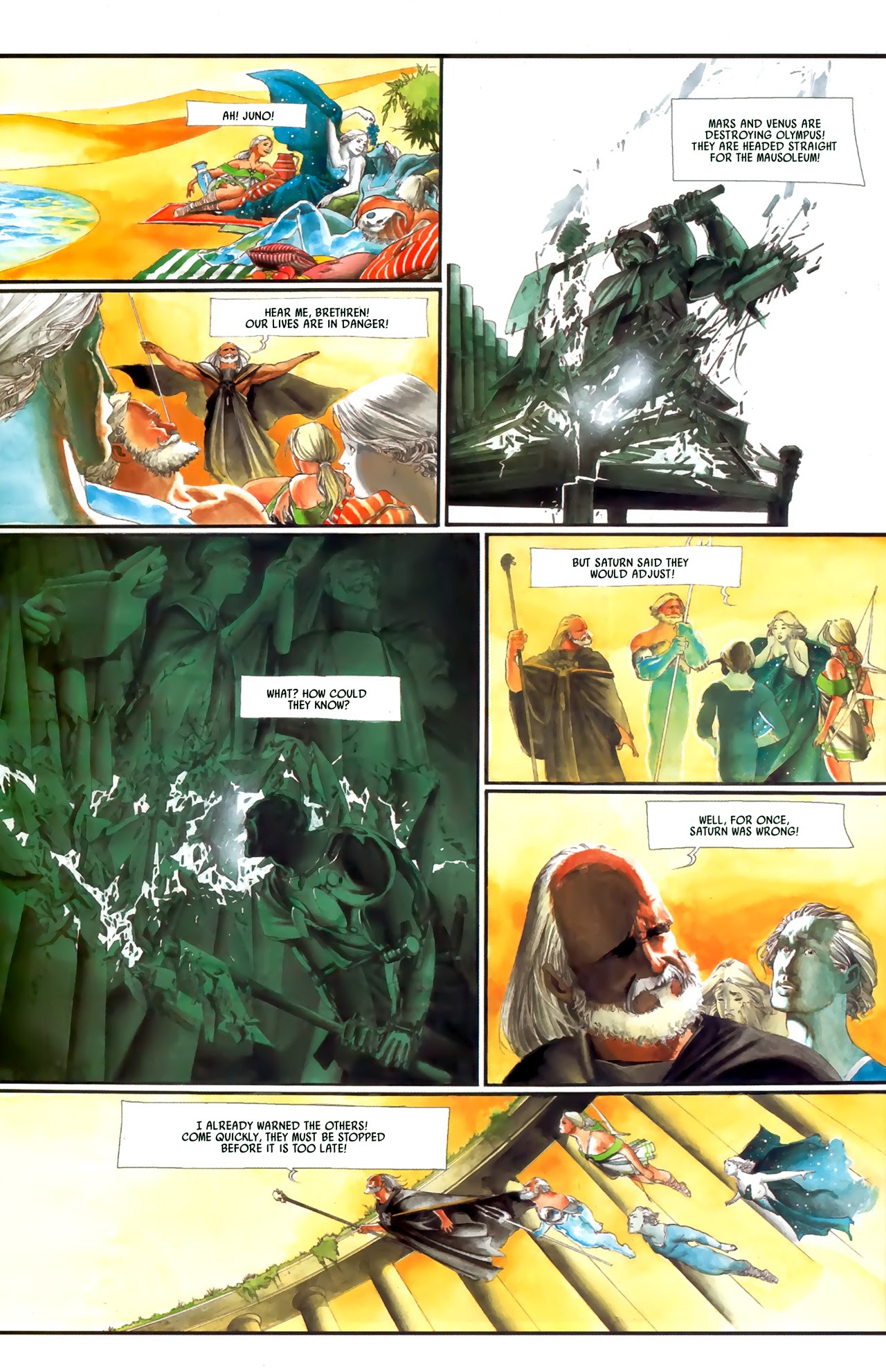 Read online Scourge Of The Gods: The Fall comic -  Issue #2 - 36