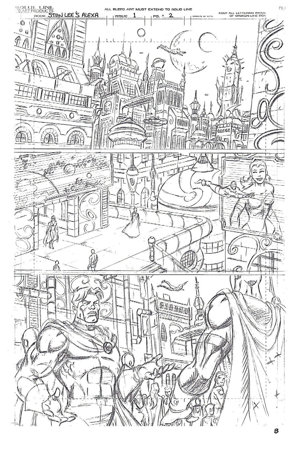 Read online The Art of Chris Malgrain comic -  Issue #1 - 10