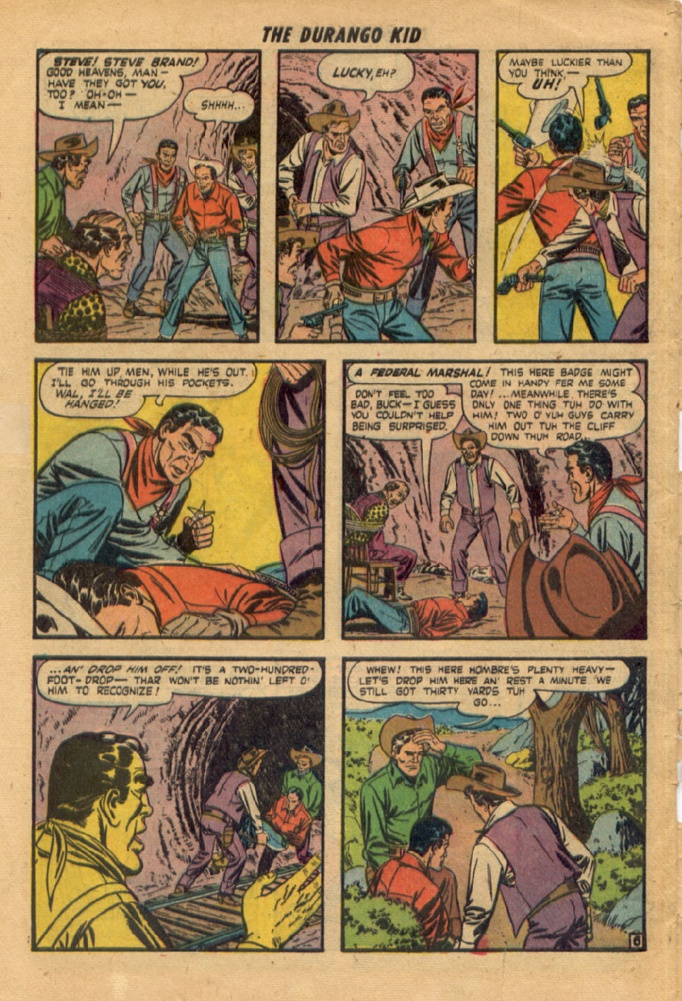 Read online Charles Starrett as The Durango Kid comic -  Issue #8 - 31