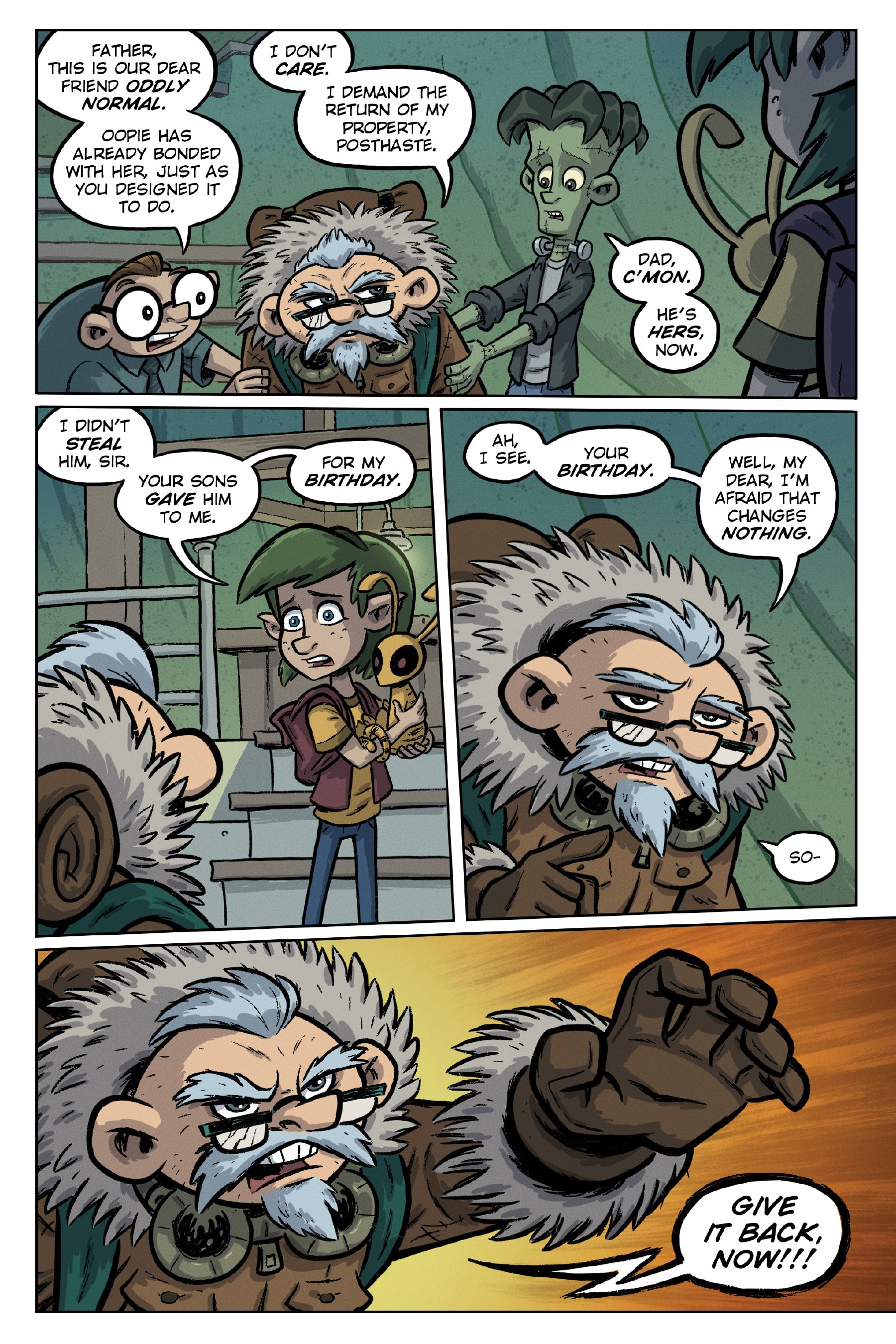 Read online Oddly Normal (2014) comic -  Issue #18 - 17