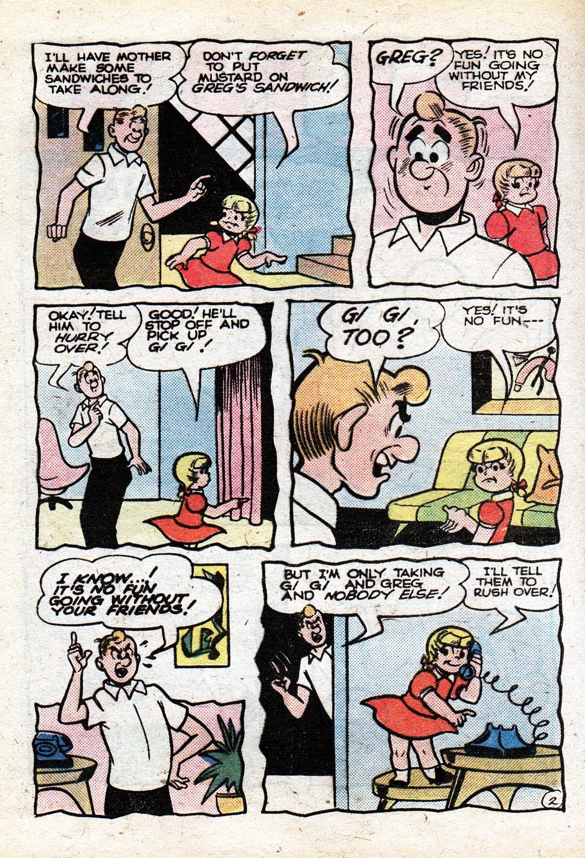 Read online Archie Digest Magazine comic -  Issue #32 - 107