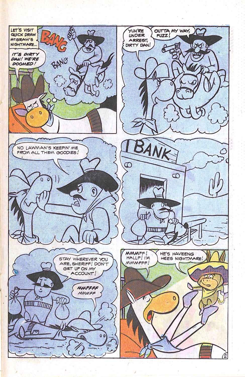 Read online Quick Draw McGraw comic -  Issue #5 - 16