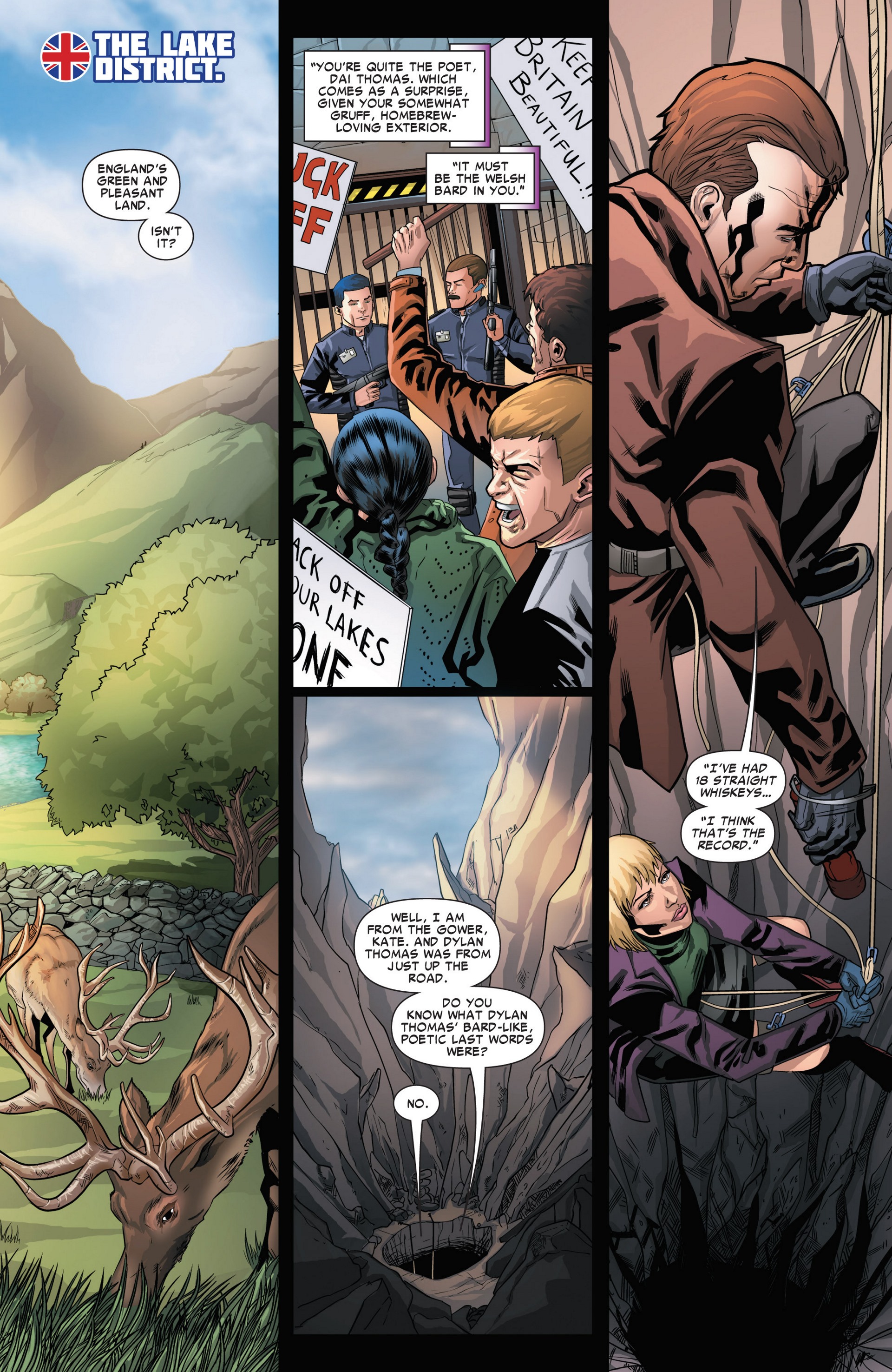 Read online Revolutionary War: Knights of Pendragon comic -  Issue # Full - 4