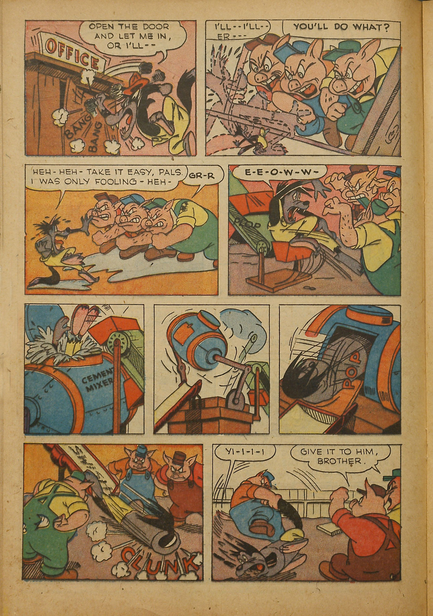Read online Paul Terry's Mighty Mouse Comics comic -  Issue #40 - 44