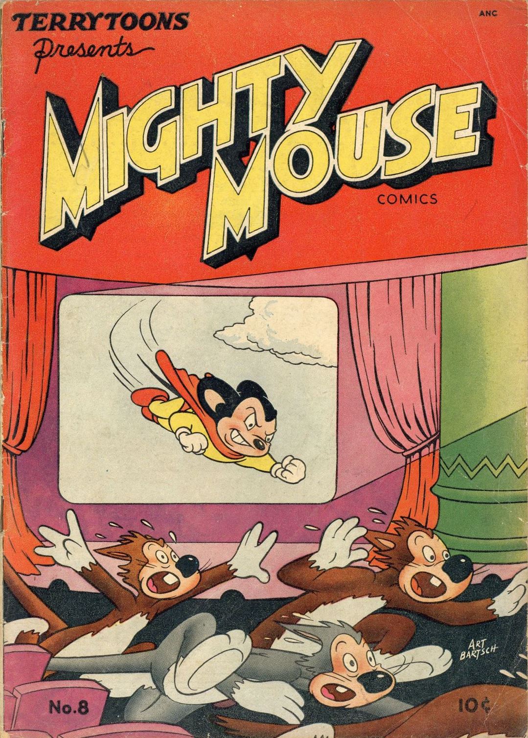 Read online Paul Terry's Mighty Mouse Comics comic -  Issue #8 - 1