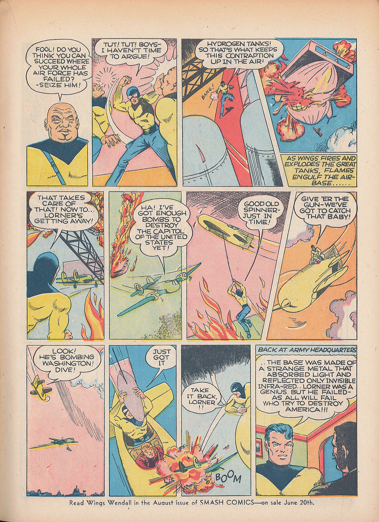 Read online Smash Comics comic -  Issue #24 - 27