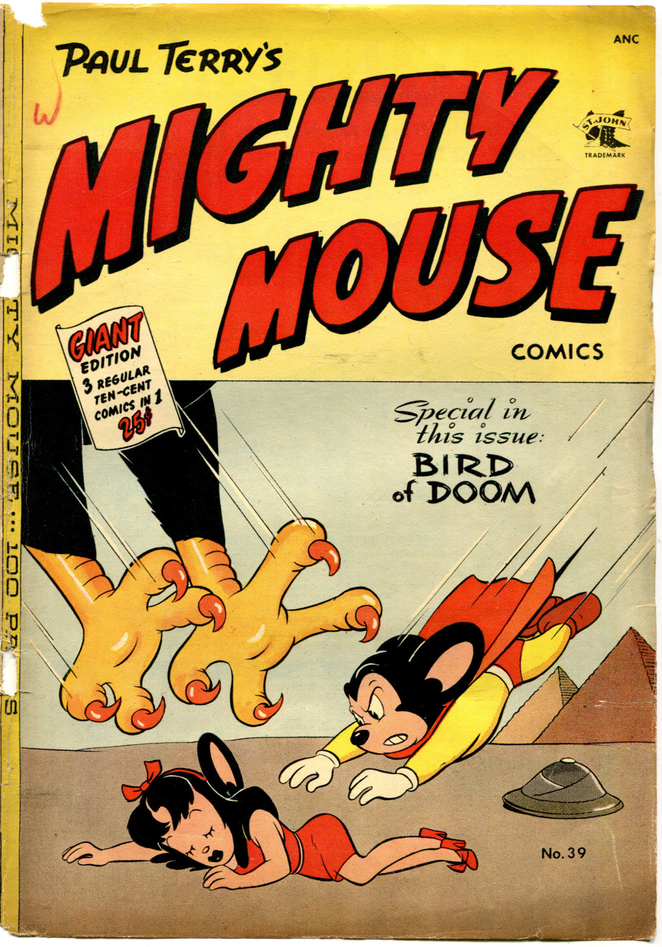 Read online Paul Terry's Mighty Mouse Comics comic -  Issue #39 - 1