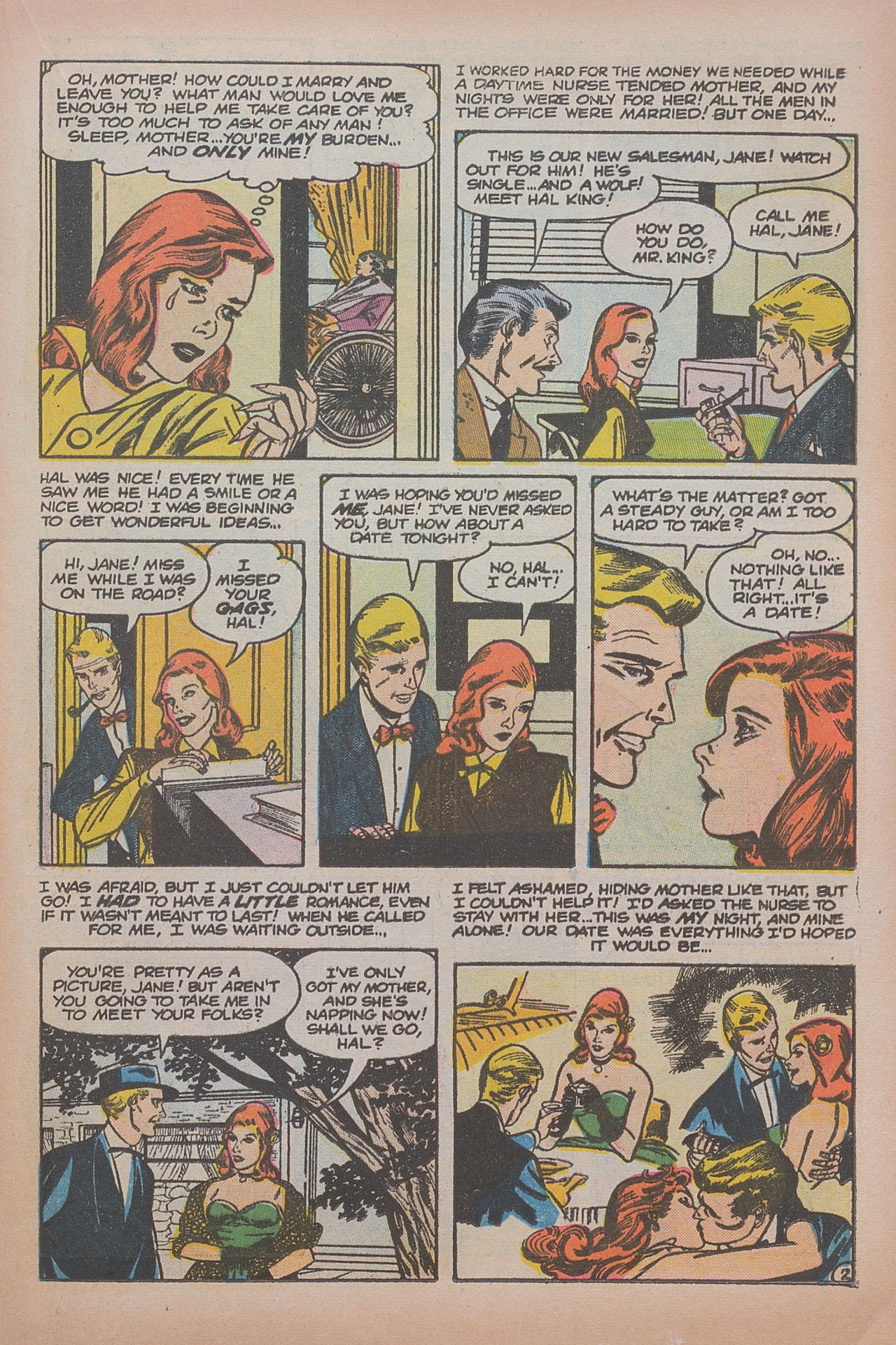 Read online Love Romances comic -  Issue #36 - 21