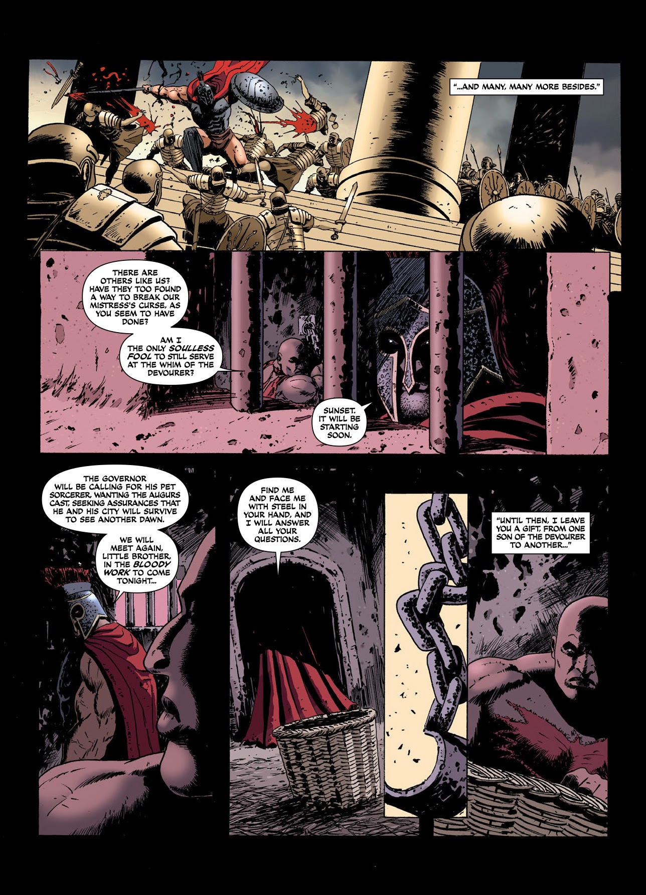 Read online Aquila comic -  Issue # _TPB - 38