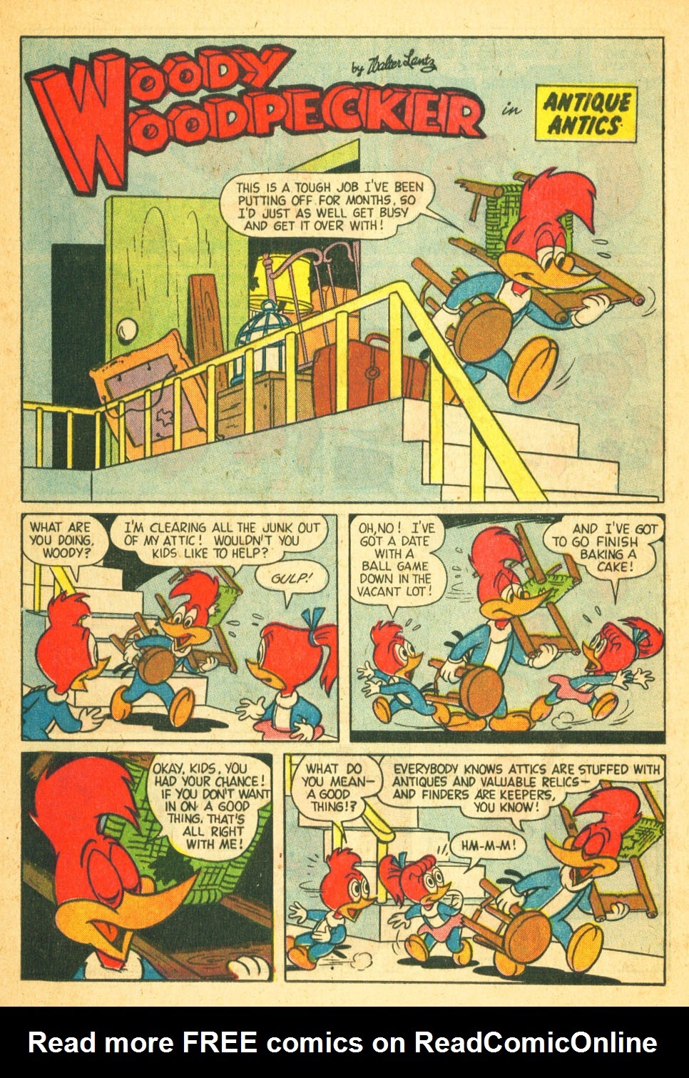 Read online Walter Lantz Woody Woodpecker (1952) comic -  Issue #51 - 17