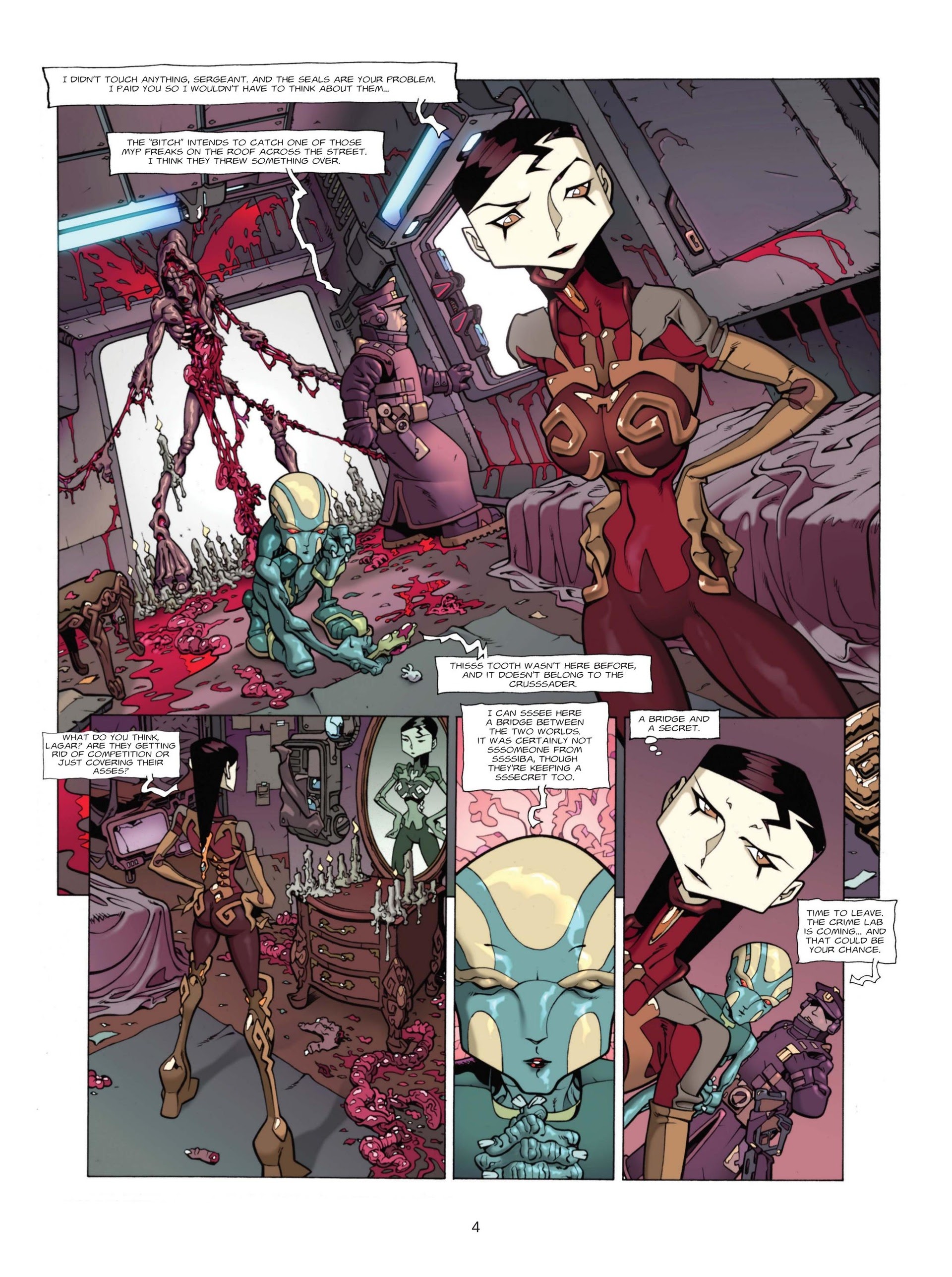 Read online Genetic Grunge comic -  Issue #2 - 6