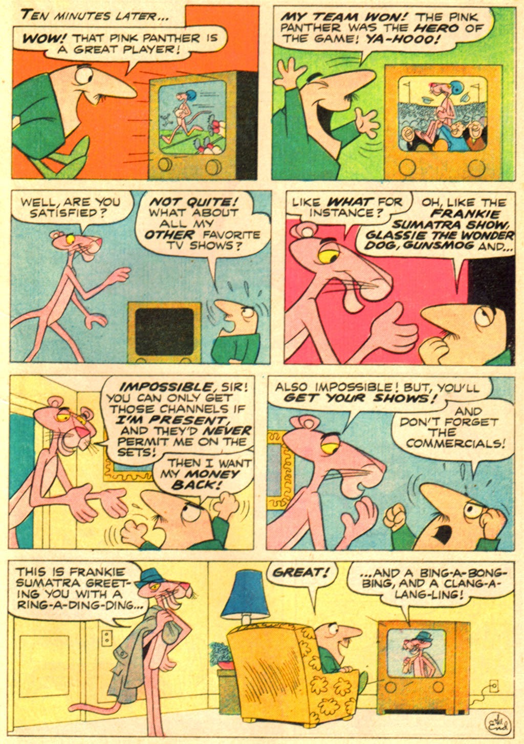 Read online The Pink Panther (1971) comic -  Issue #7 - 12