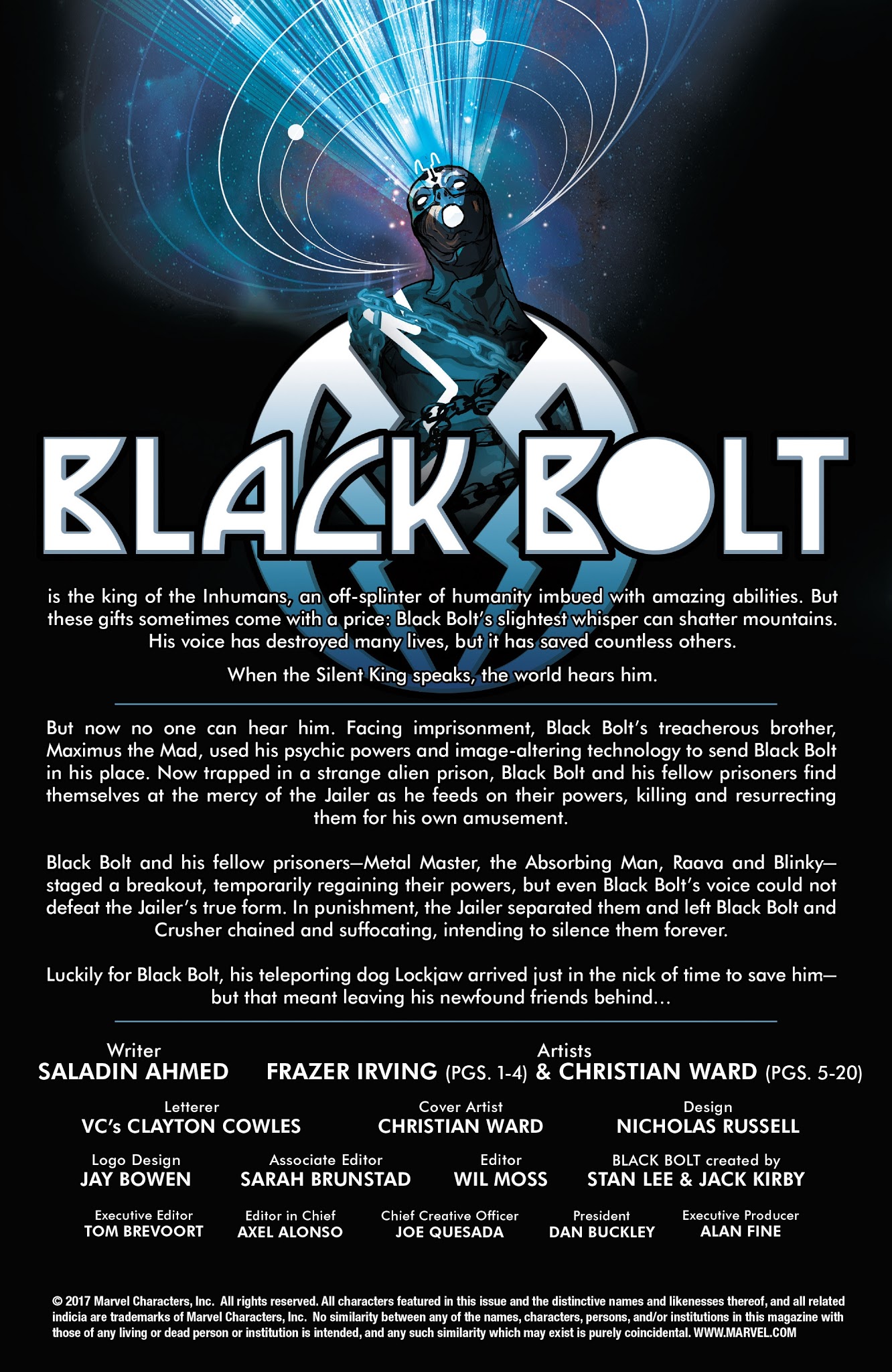 Read online Black Bolt comic -  Issue #5 - 2