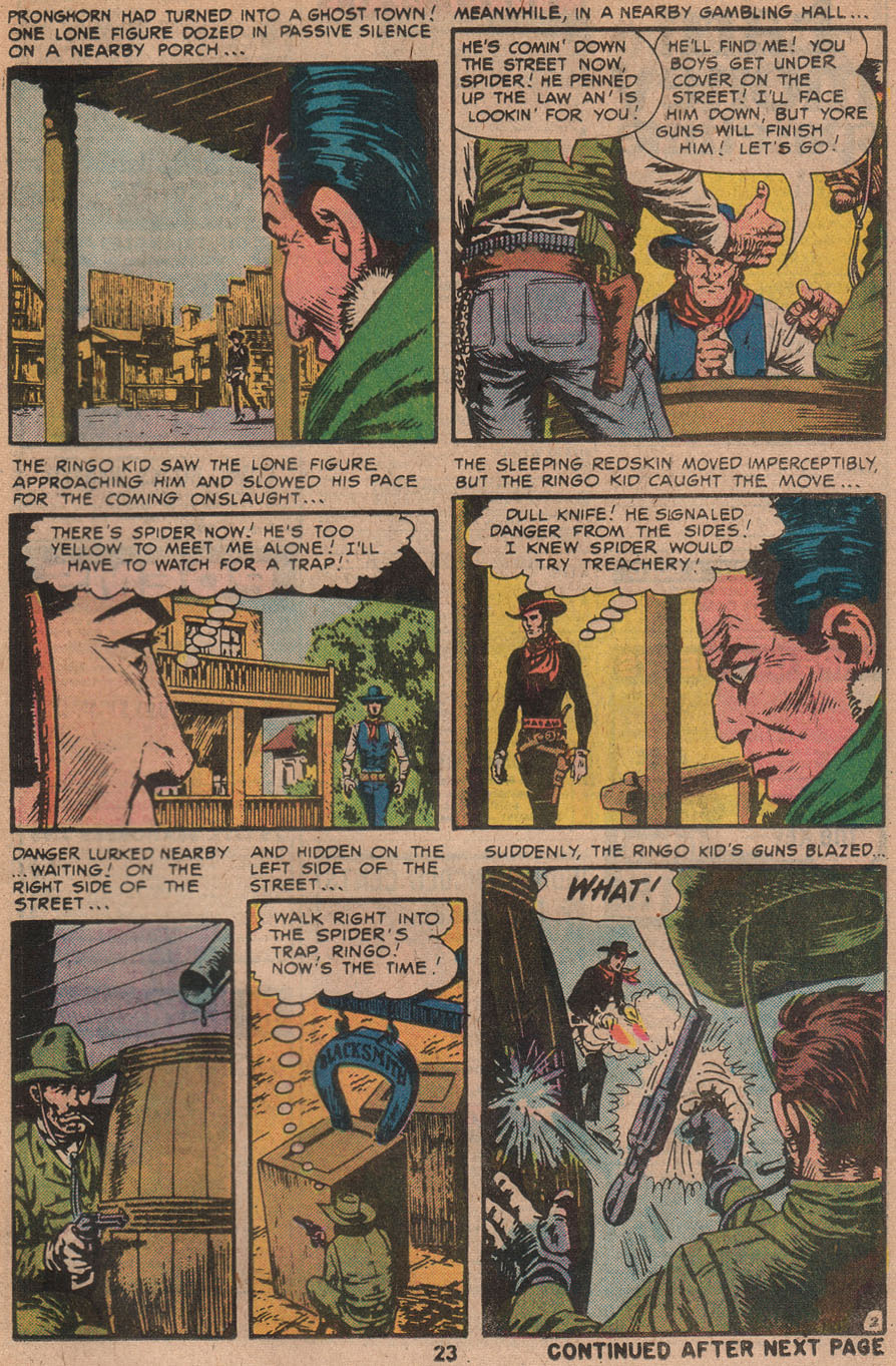 Read online Ringo Kid (1970) comic -  Issue #28 - 25