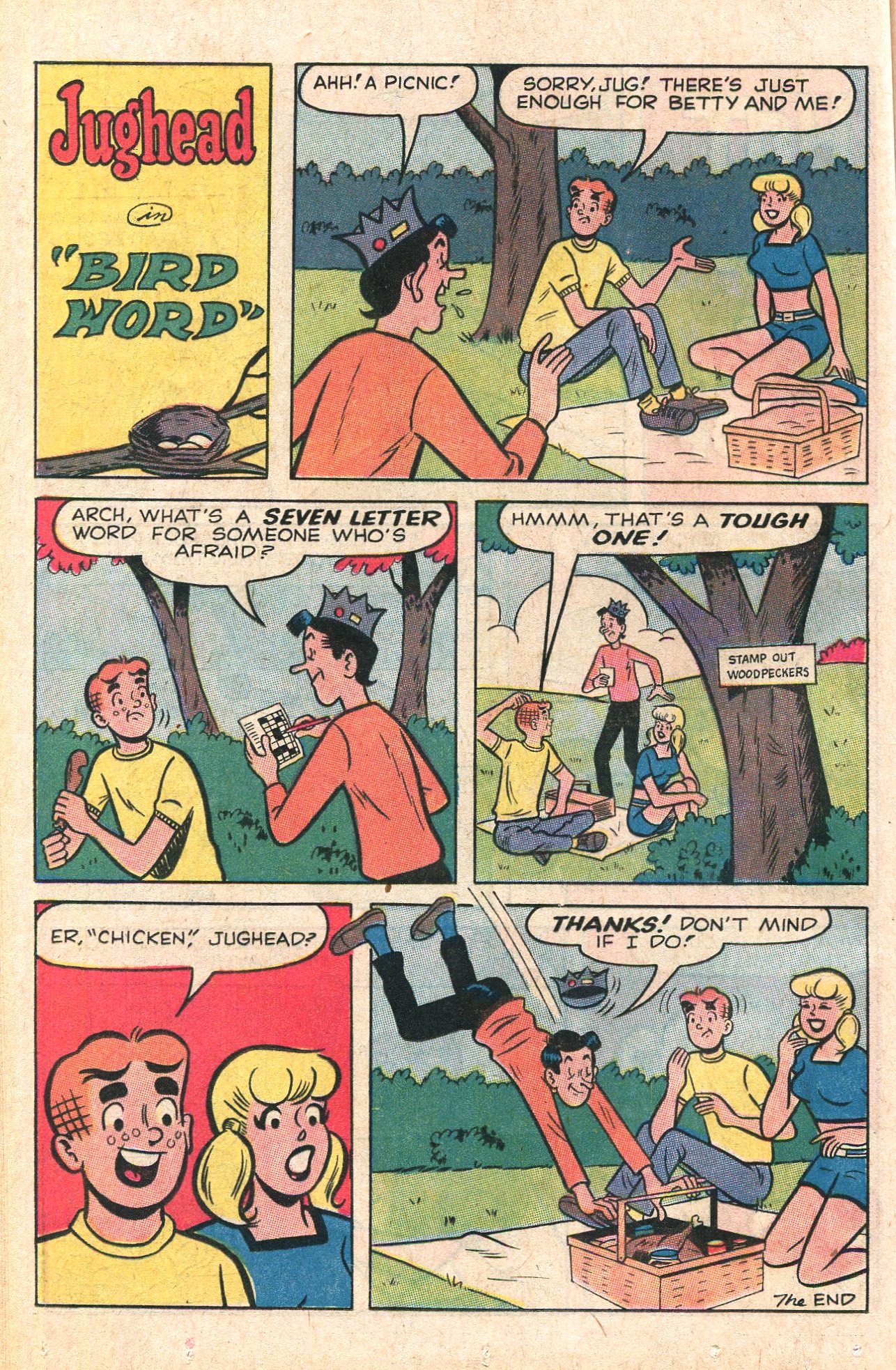 Read online Jughead's Jokes comic -  Issue #21 - 46