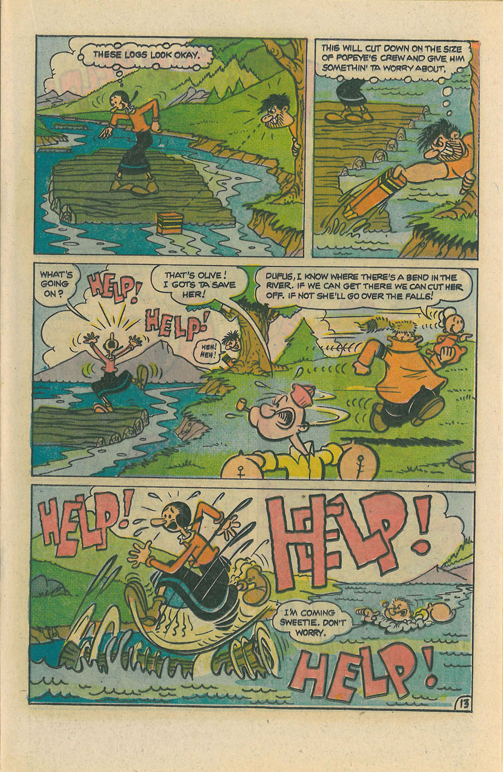 Read online Popeye (1948) comic -  Issue #126 - 17