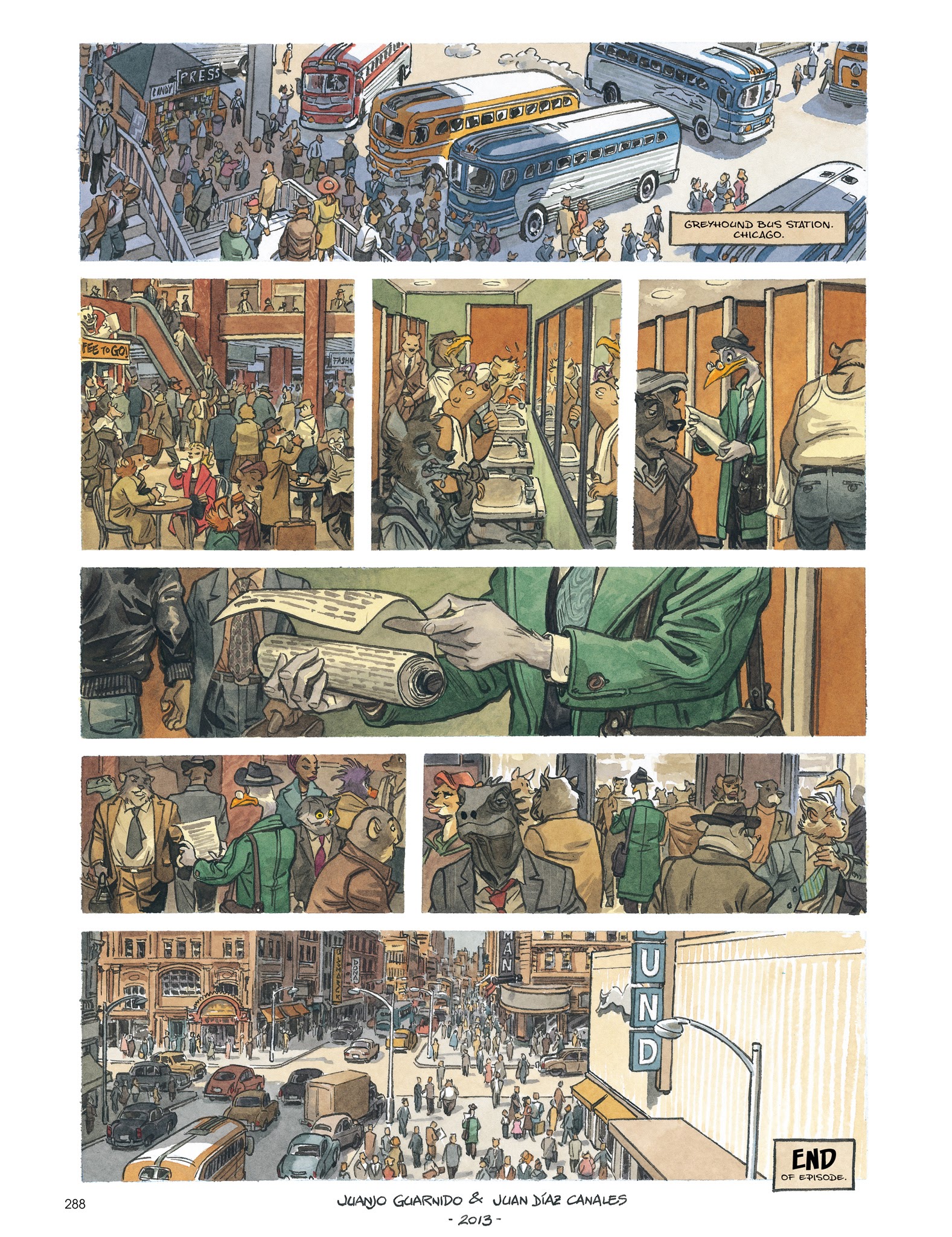 Read online Blacksad: The Collected Stories comic -  Issue # TPB (Part 3) - 90