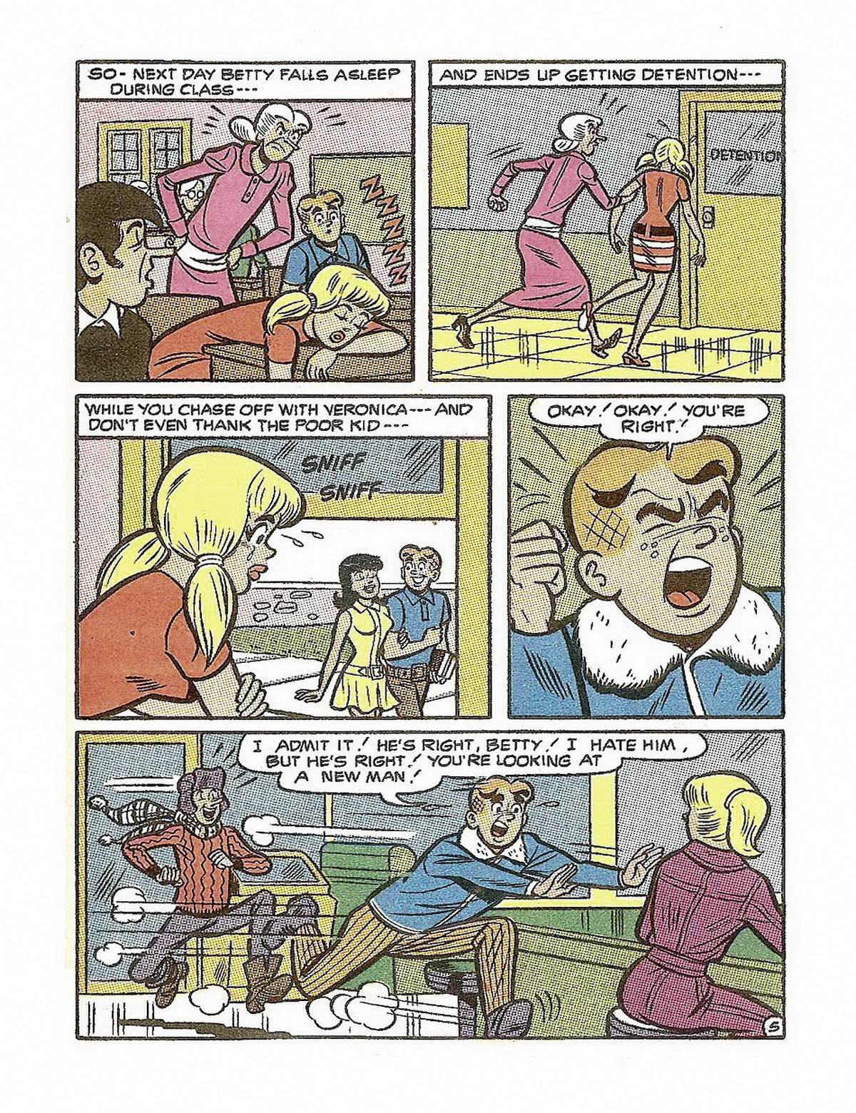 Read online Archie's Double Digest Magazine comic -  Issue #57 - 222