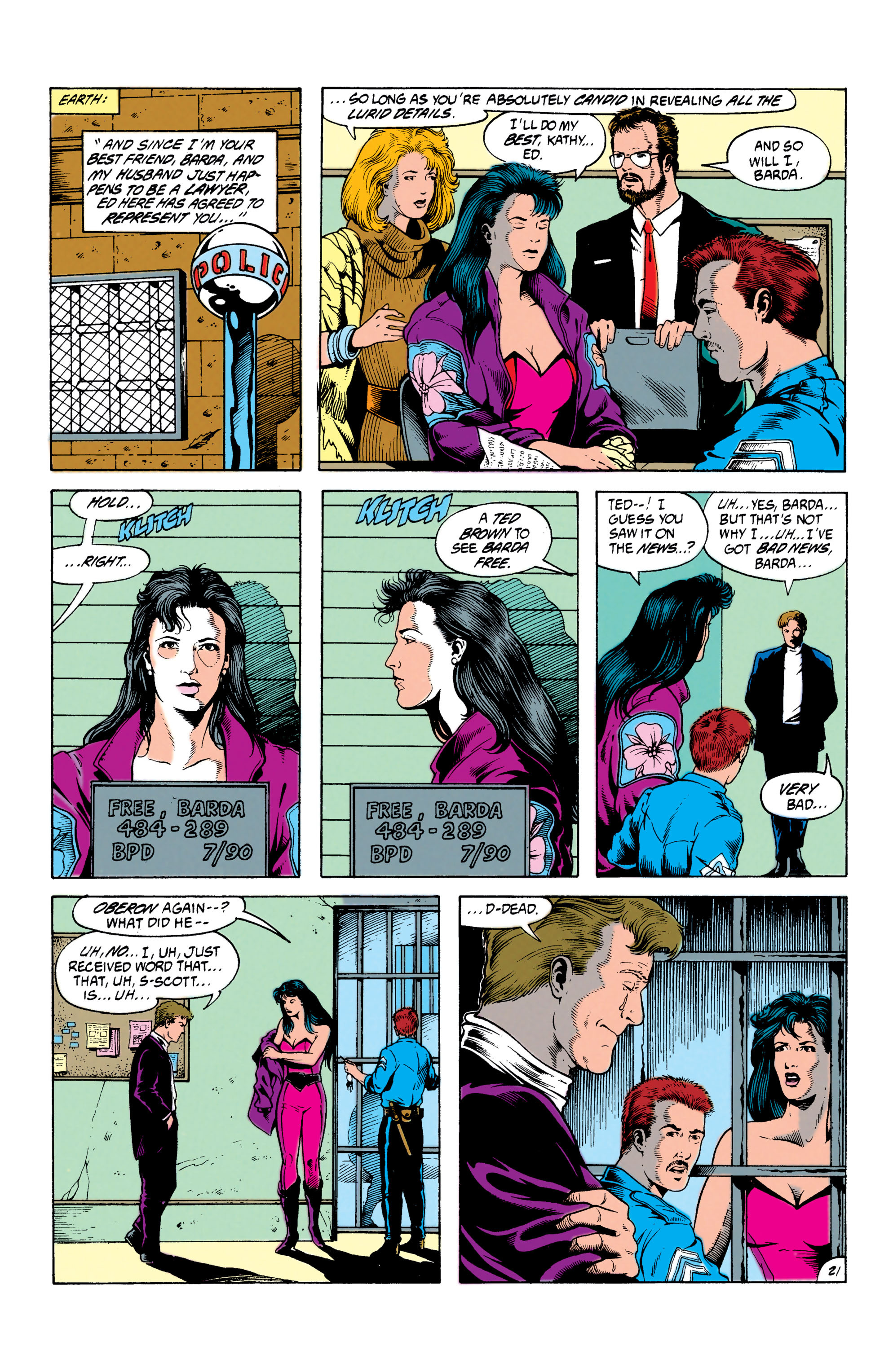 Read online Mister Miracle (1989) comic -  Issue #16 - 22