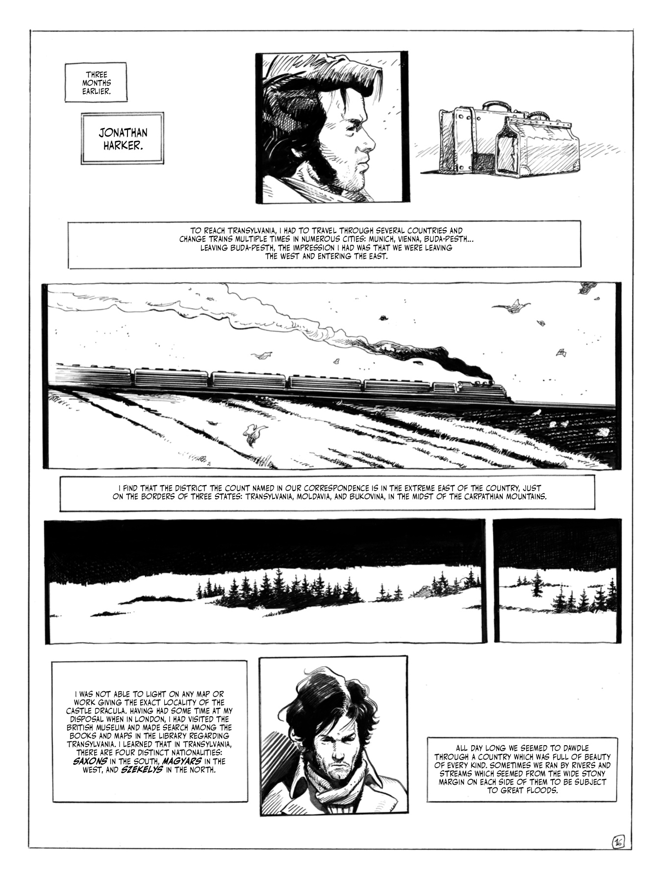 Read online Bram Stoker's Dracula by Georges Bess comic -  Issue # TPB (Part 1) - 16