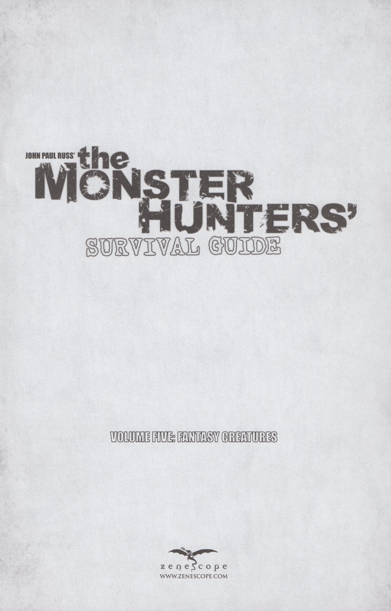 Read online The Monster Hunters' Survival Guide comic -  Issue #5 - 5