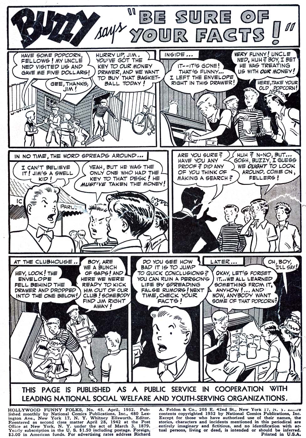 Read online Hollywood Funny Folks comic -  Issue #45 - 2