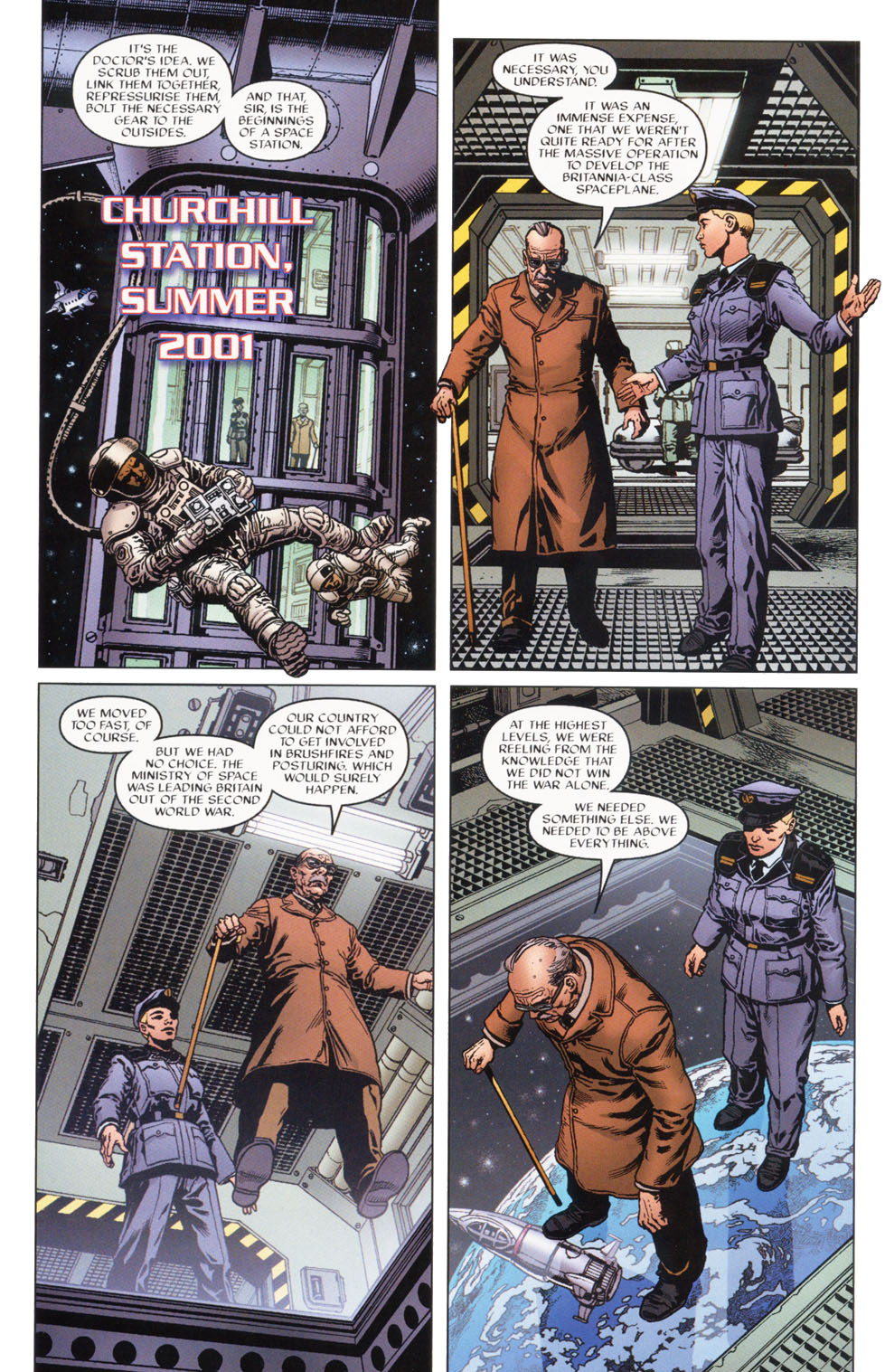 Read online Ministry of Space comic -  Issue #2 - 16