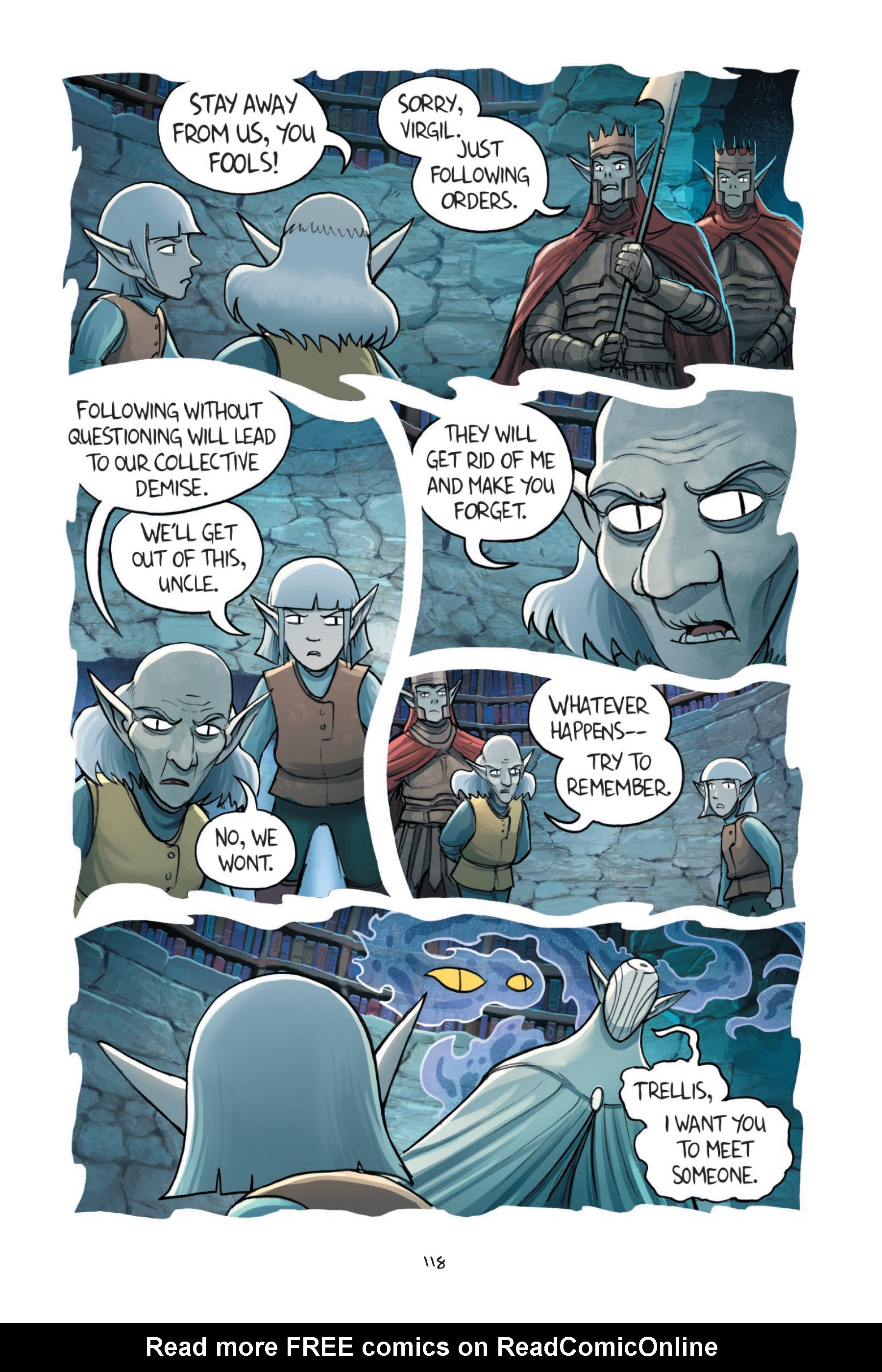 Read online Amulet comic -  Issue #7 - 118